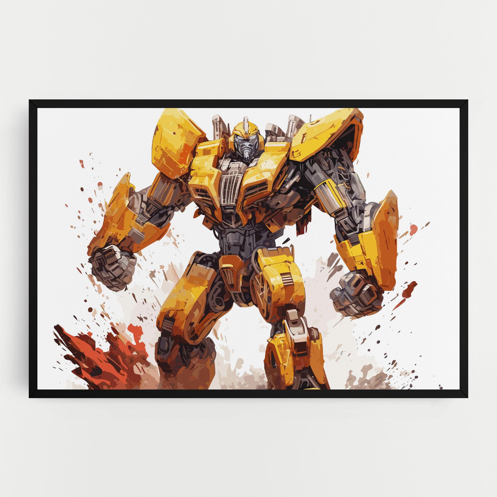 Leinwandbild Battle Machine mockup 0