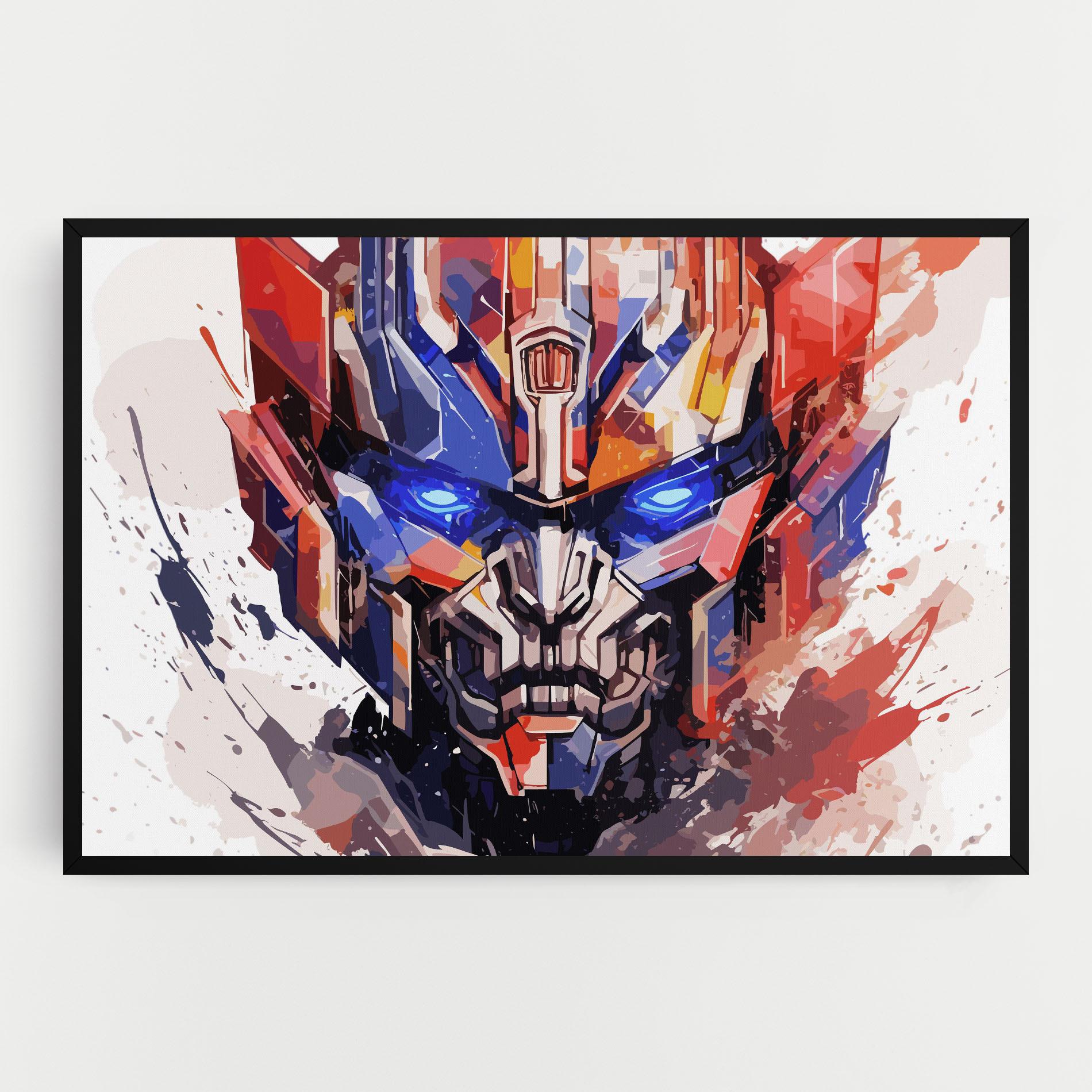 Leinwandbild Optimus Prime Art mockup 0