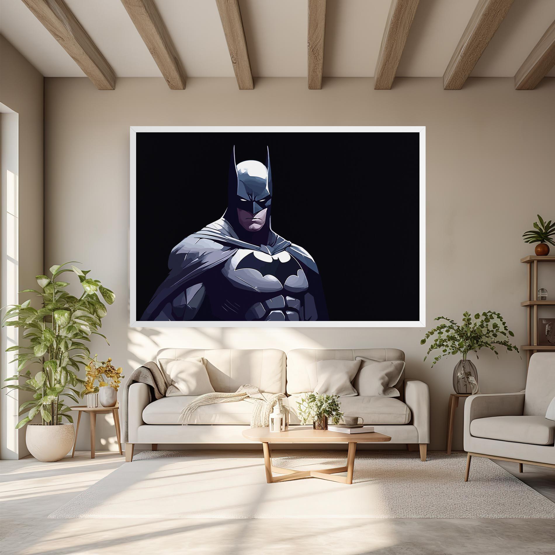 Leinwandbild Batman Art mockup 6