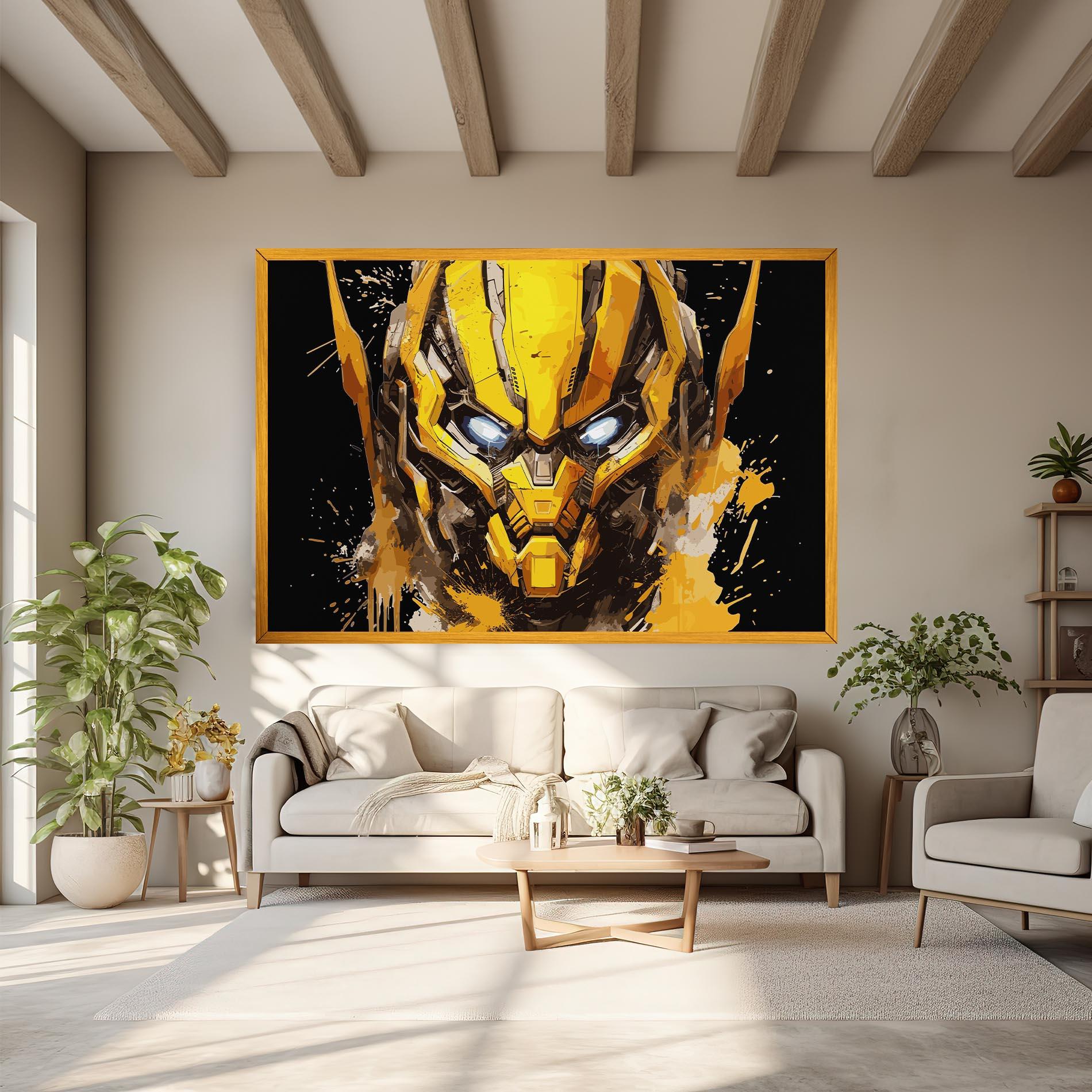Leinwandbild Bumblebee mockup 6