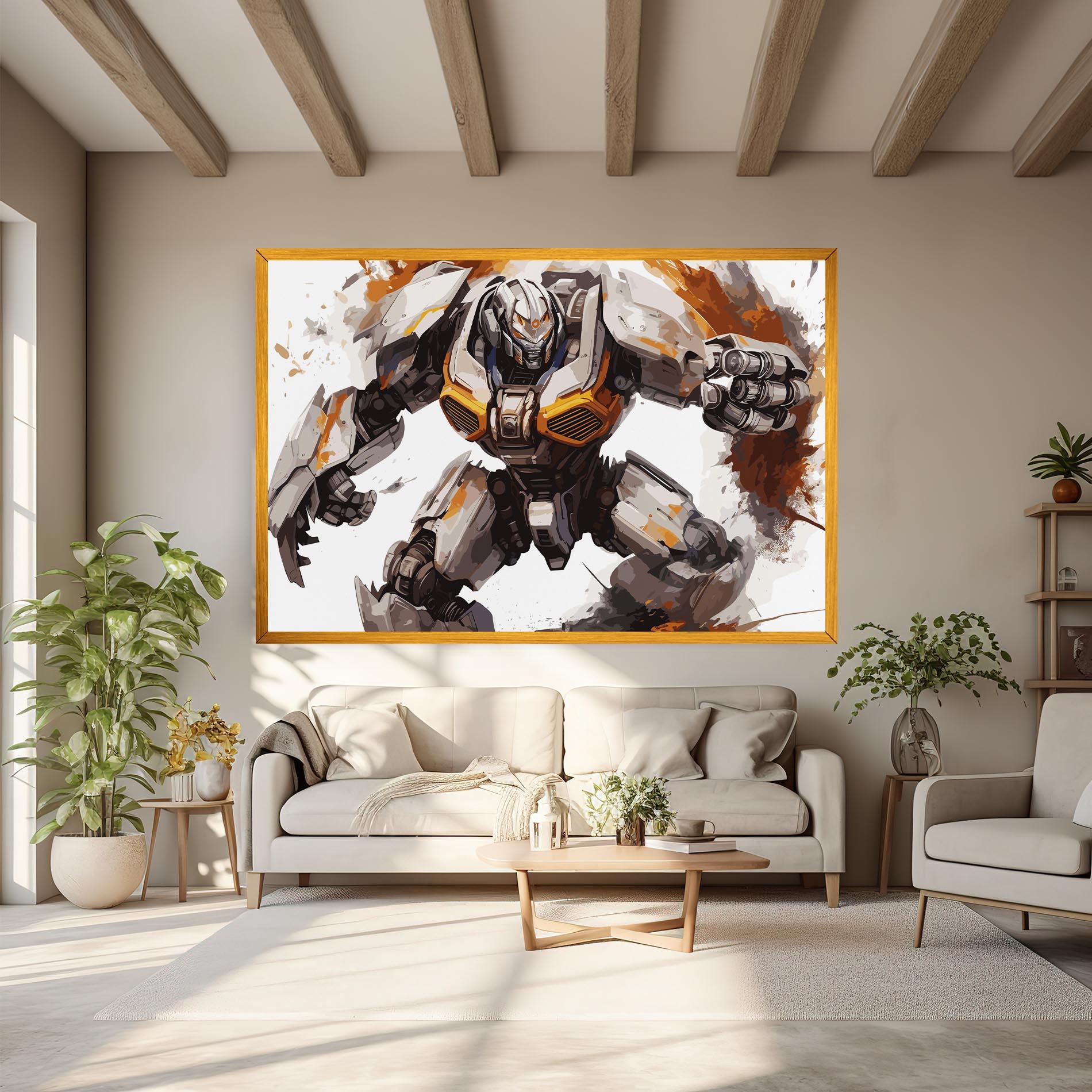 Leinwandbild Transformers Unleash mockup 6