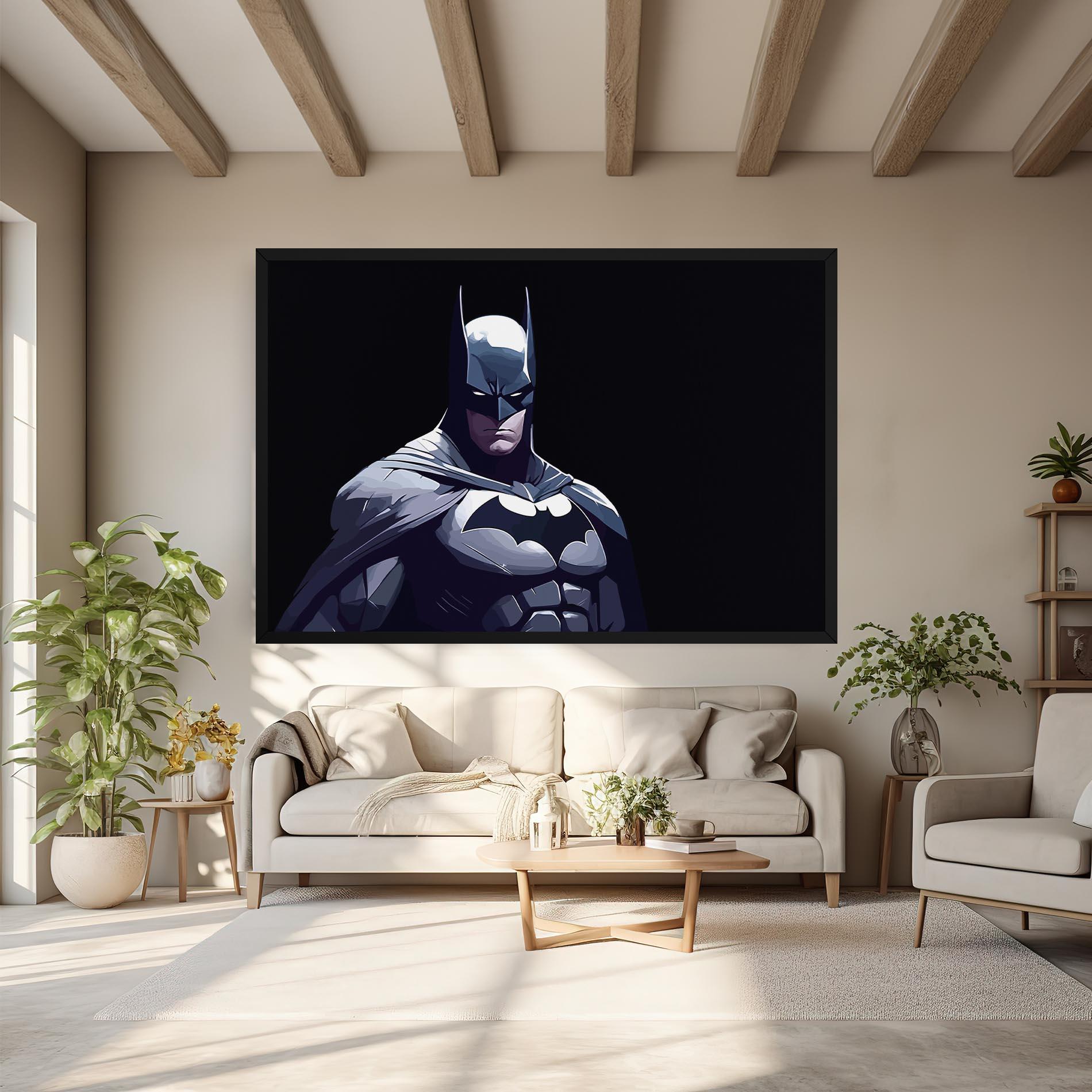 Leinwandbild Batman Art mockup 6