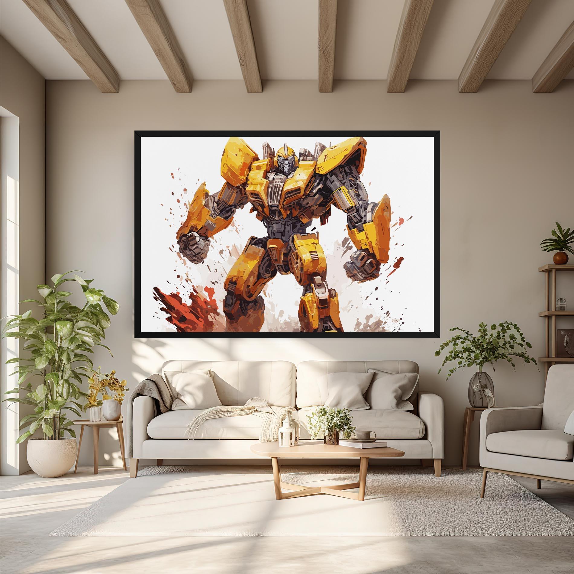 Leinwandbild Battle Machine mockup 6