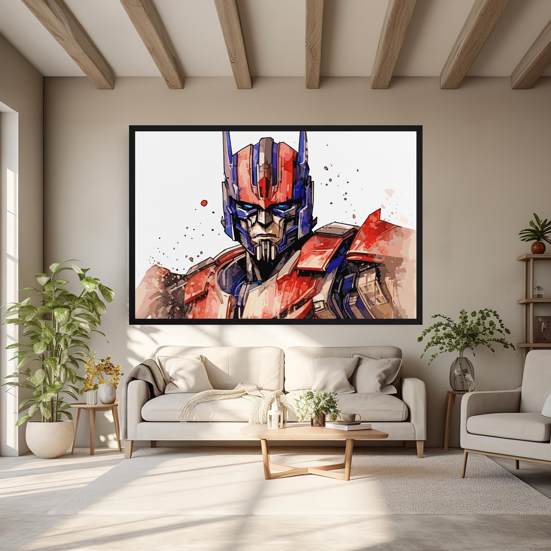 Leinwandbild Optimus Prime mockup 6