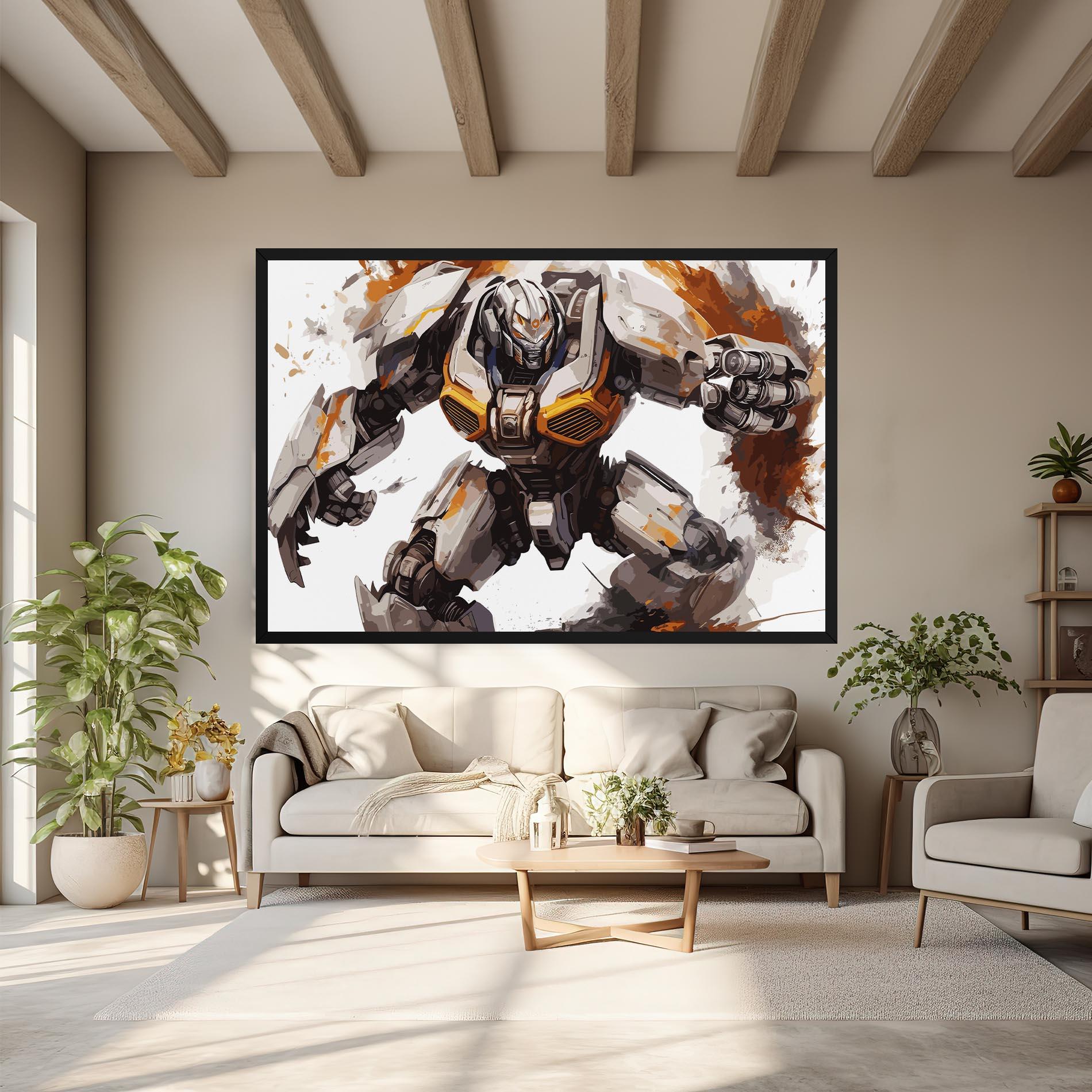 Leinwandbild Transformers Unleash mockup 6
