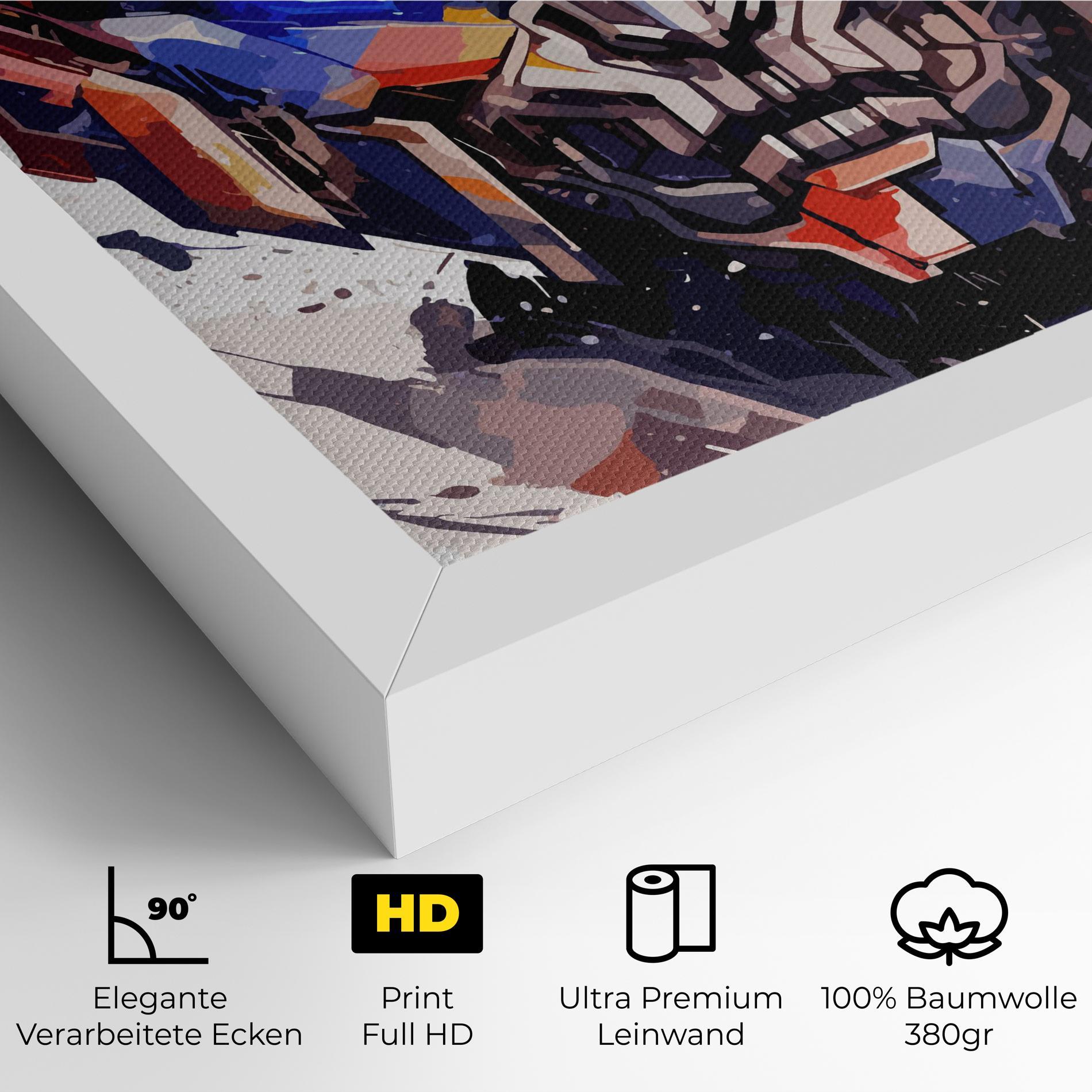 Leinwandbild Optimus Prime Art mockup 4