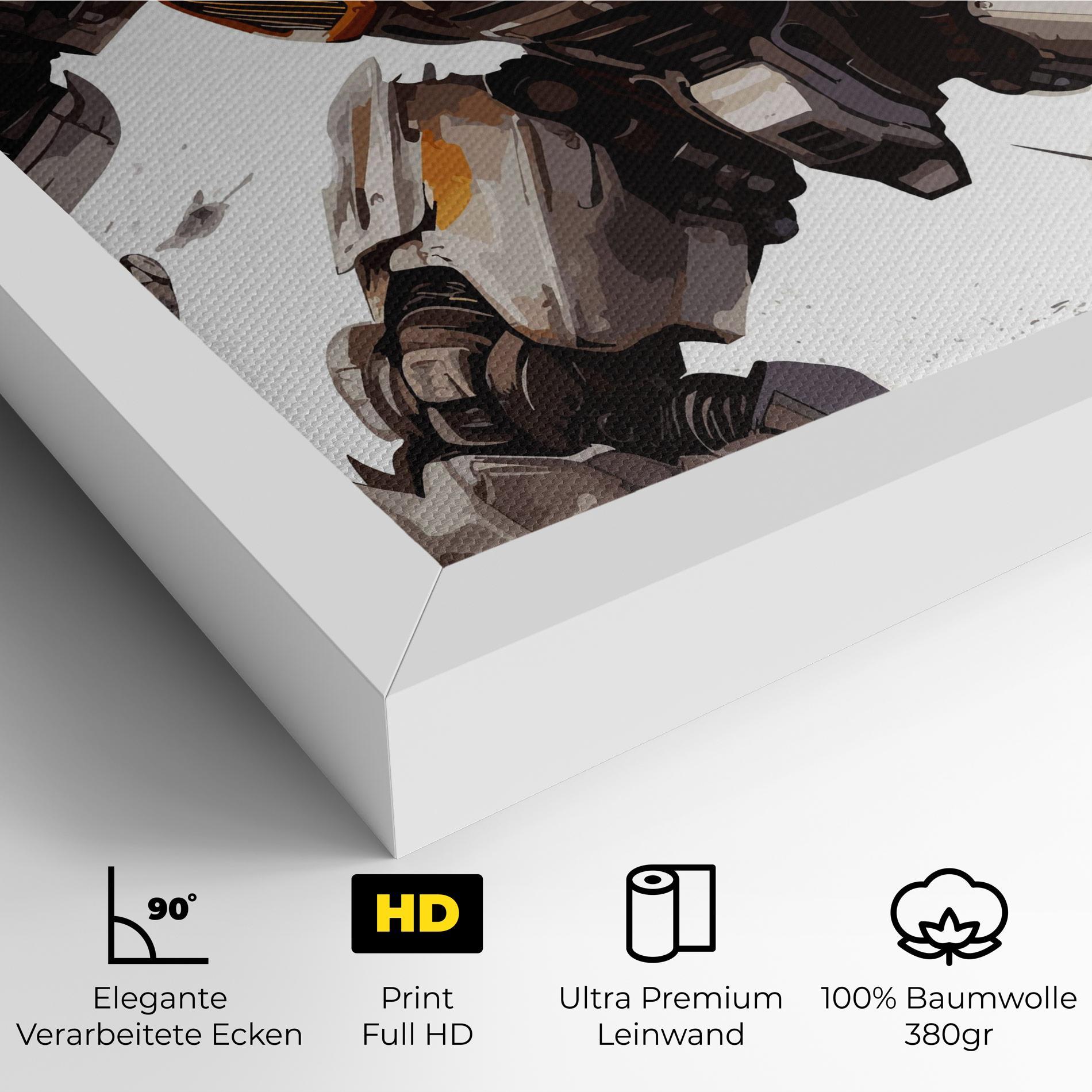 Leinwandbild Transformers Unleash mockup 4