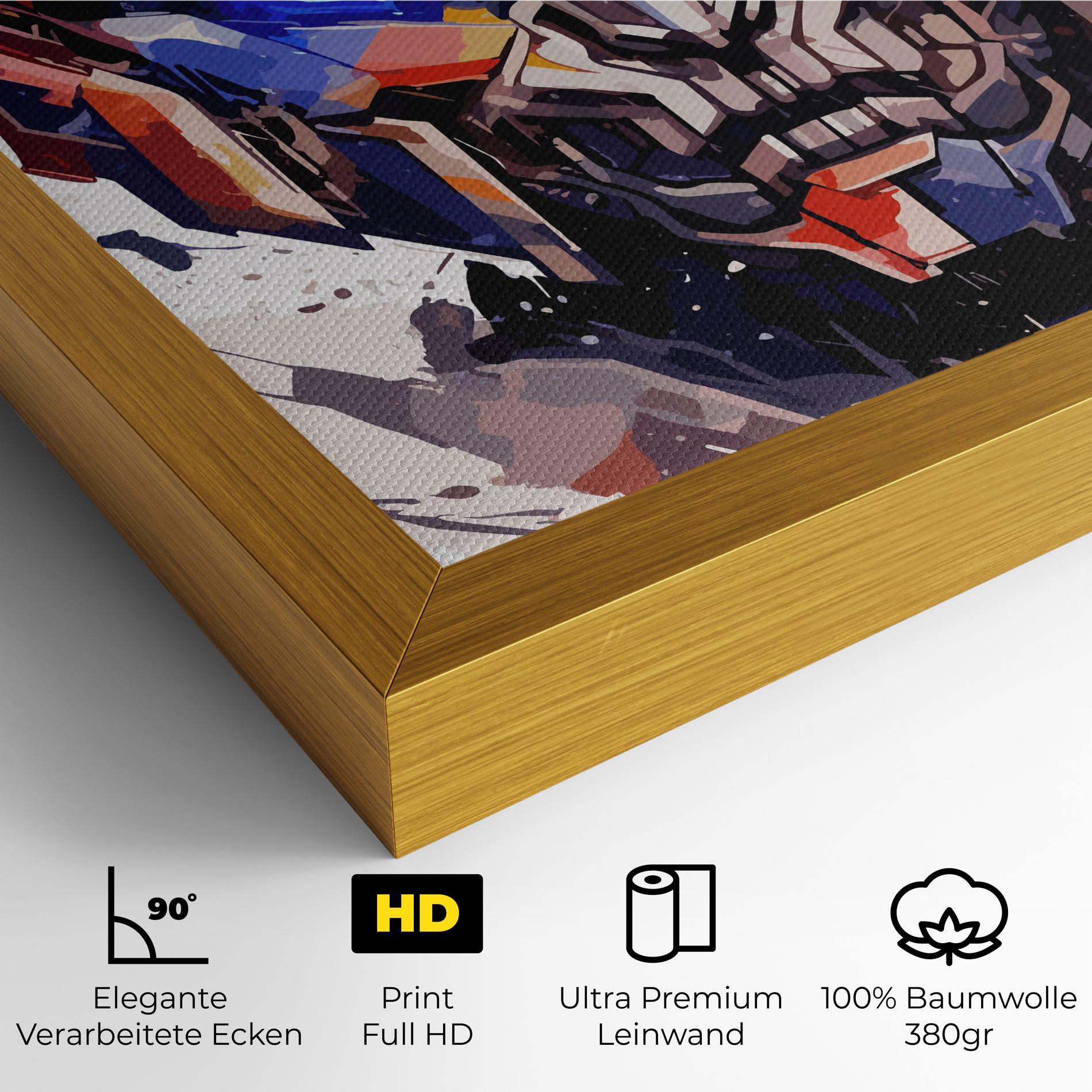 Leinwandbild Optimus Prime Art mockup 4