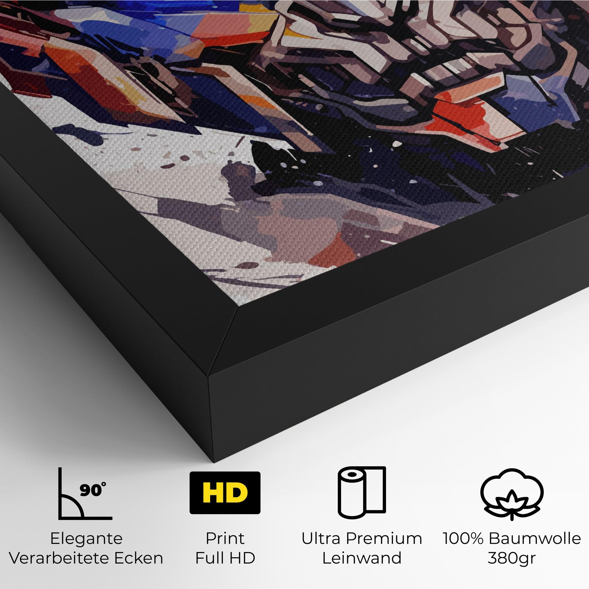 Leinwandbild Optimus Prime Art mockup 4