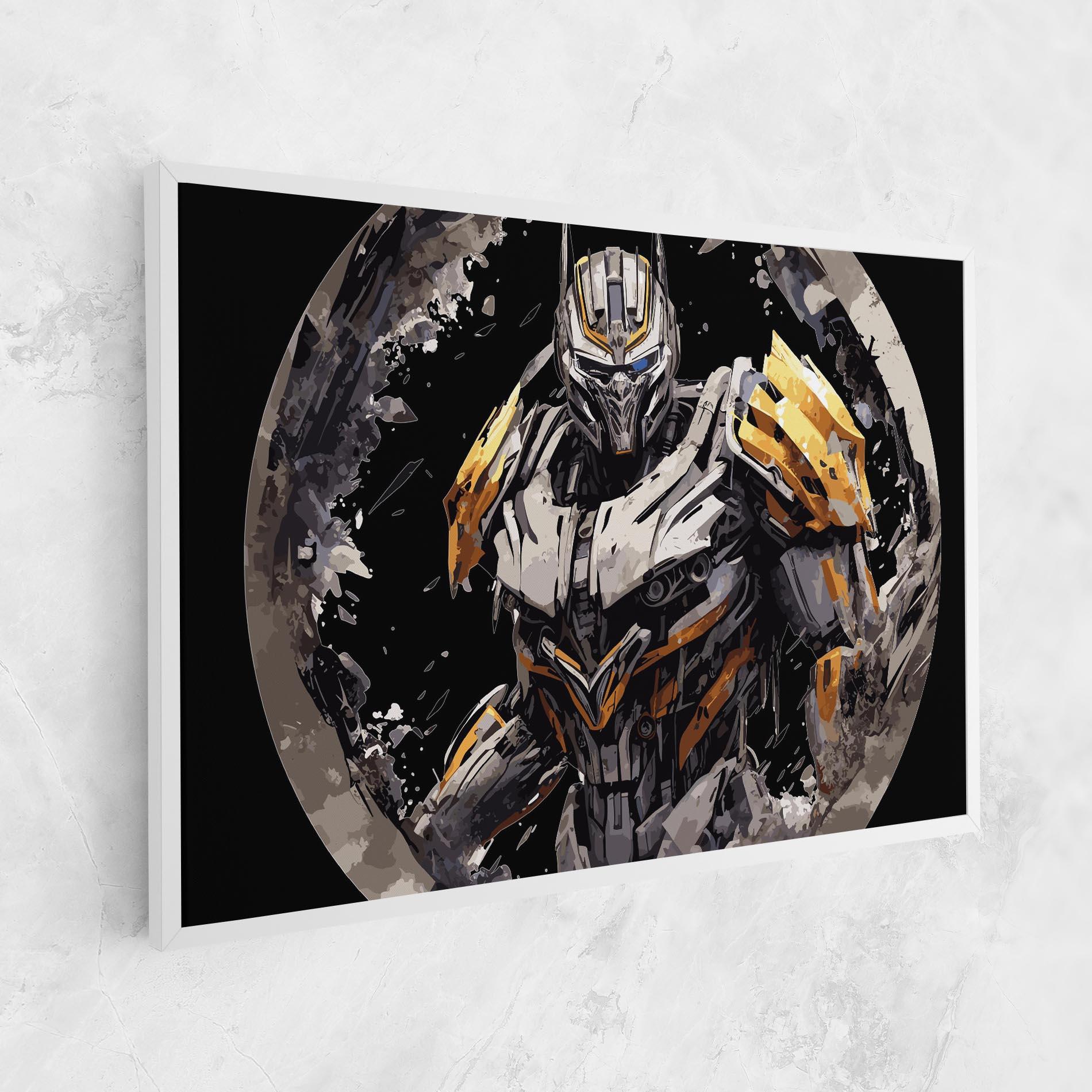 Leinwandbild Grey Transformers mockup 1
