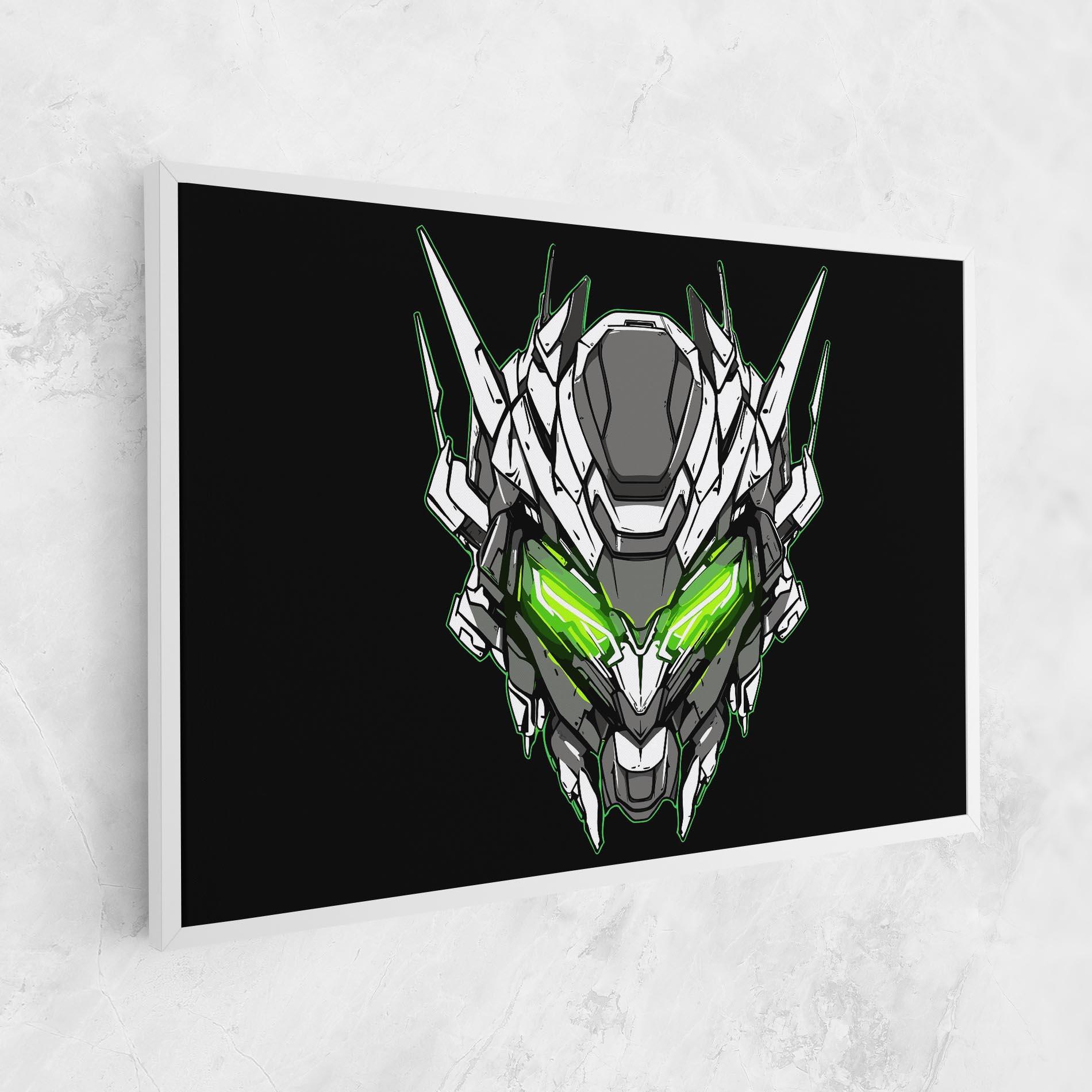 Leinwandbild Neon Transformer mockup 1