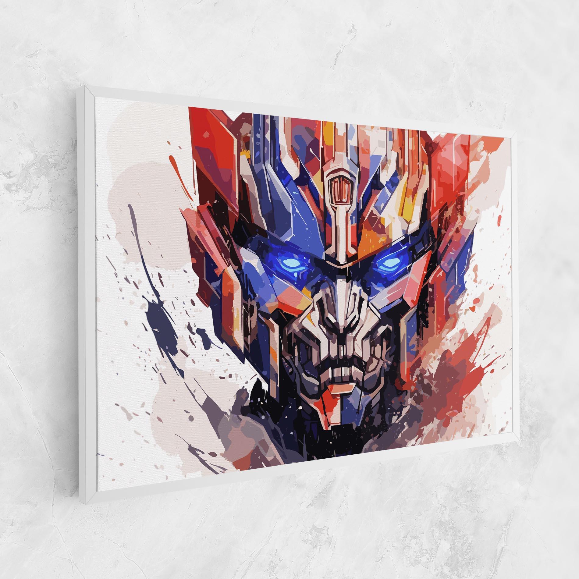 Leinwandbild Optimus Prime Art mockup 1