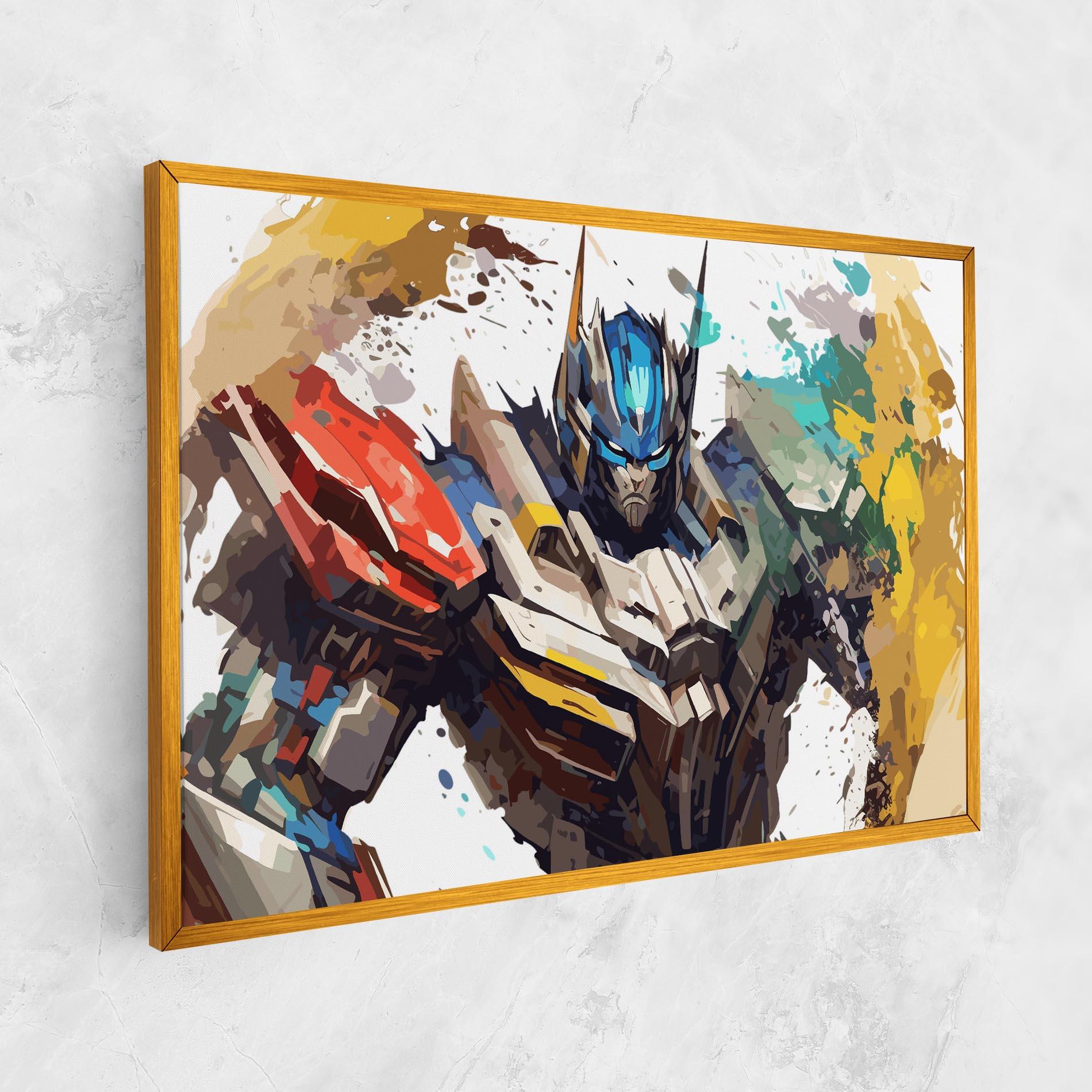 Leinwandbild Transformers Splash mockup 1