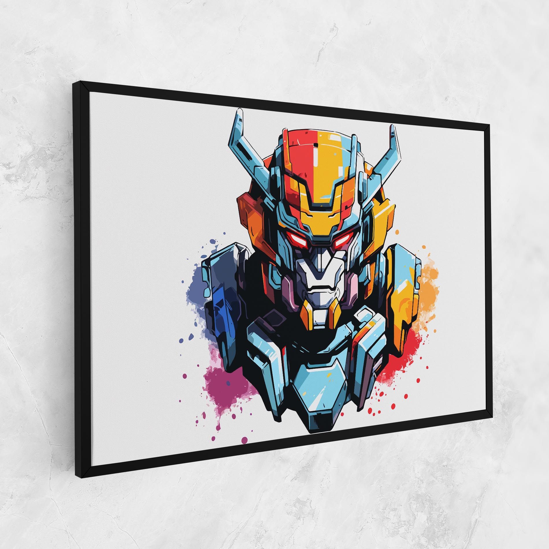 Colorful Robot mockup 1