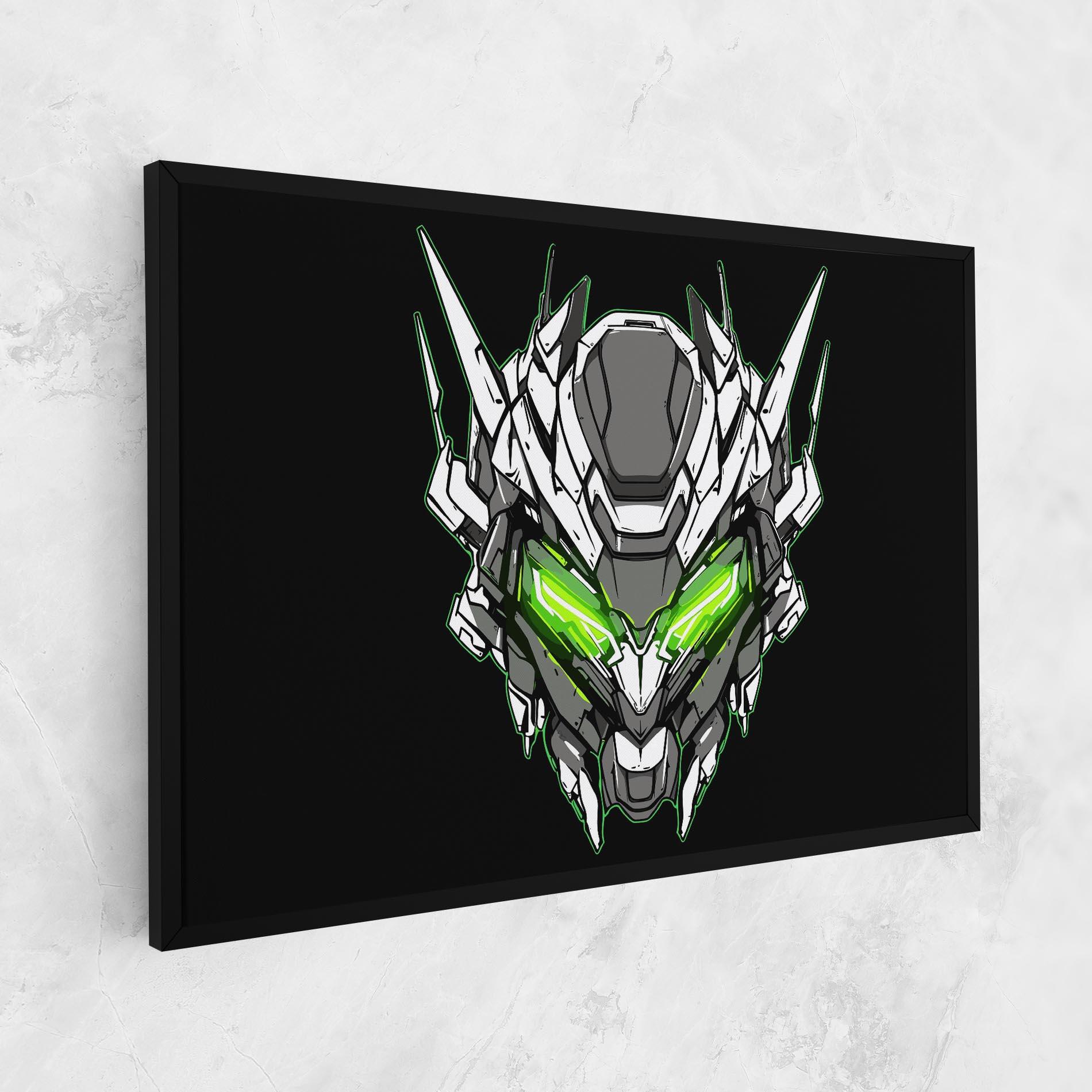 Leinwandbild Neon Transformer mockup 1