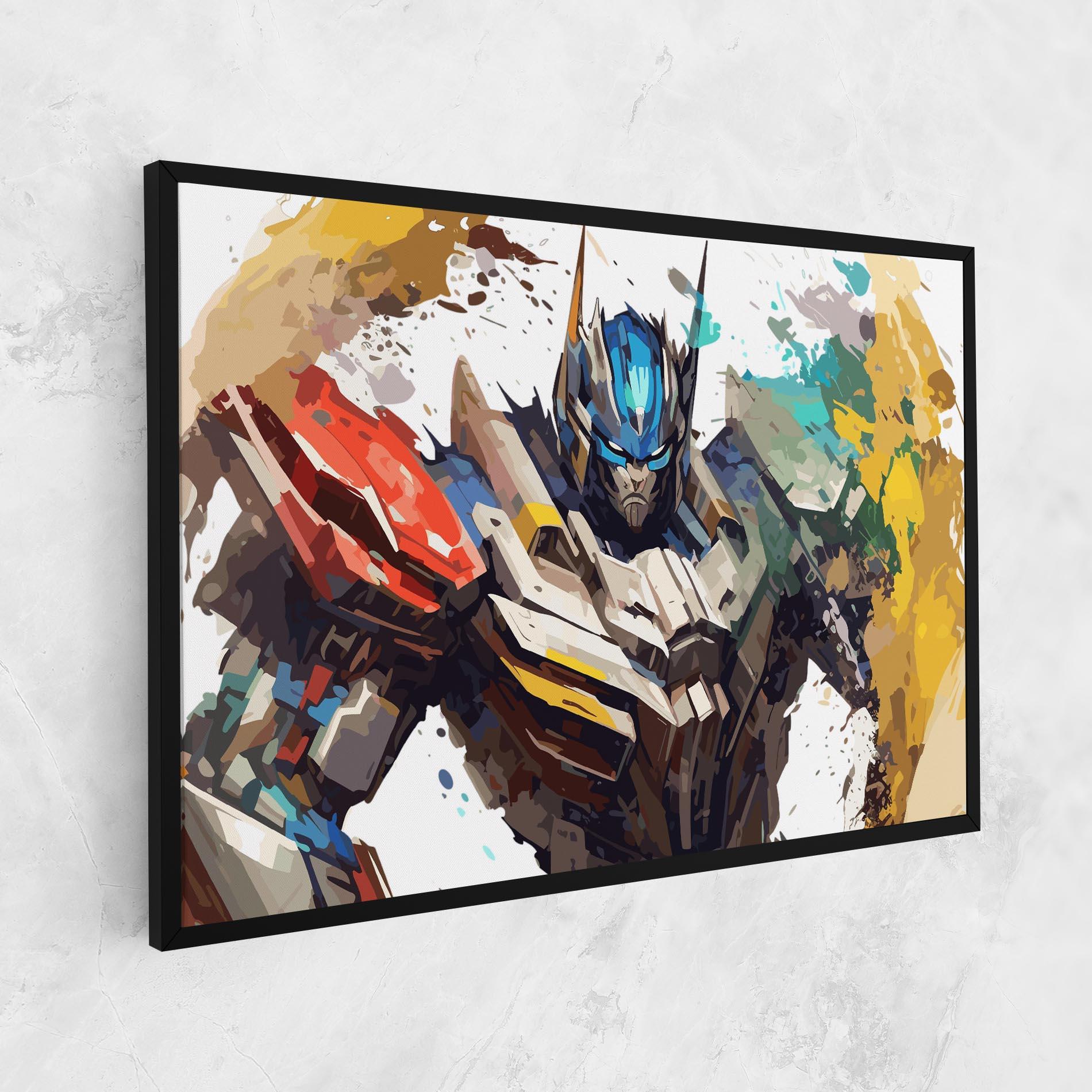 Leinwandbild Transformers Splash mockup 1