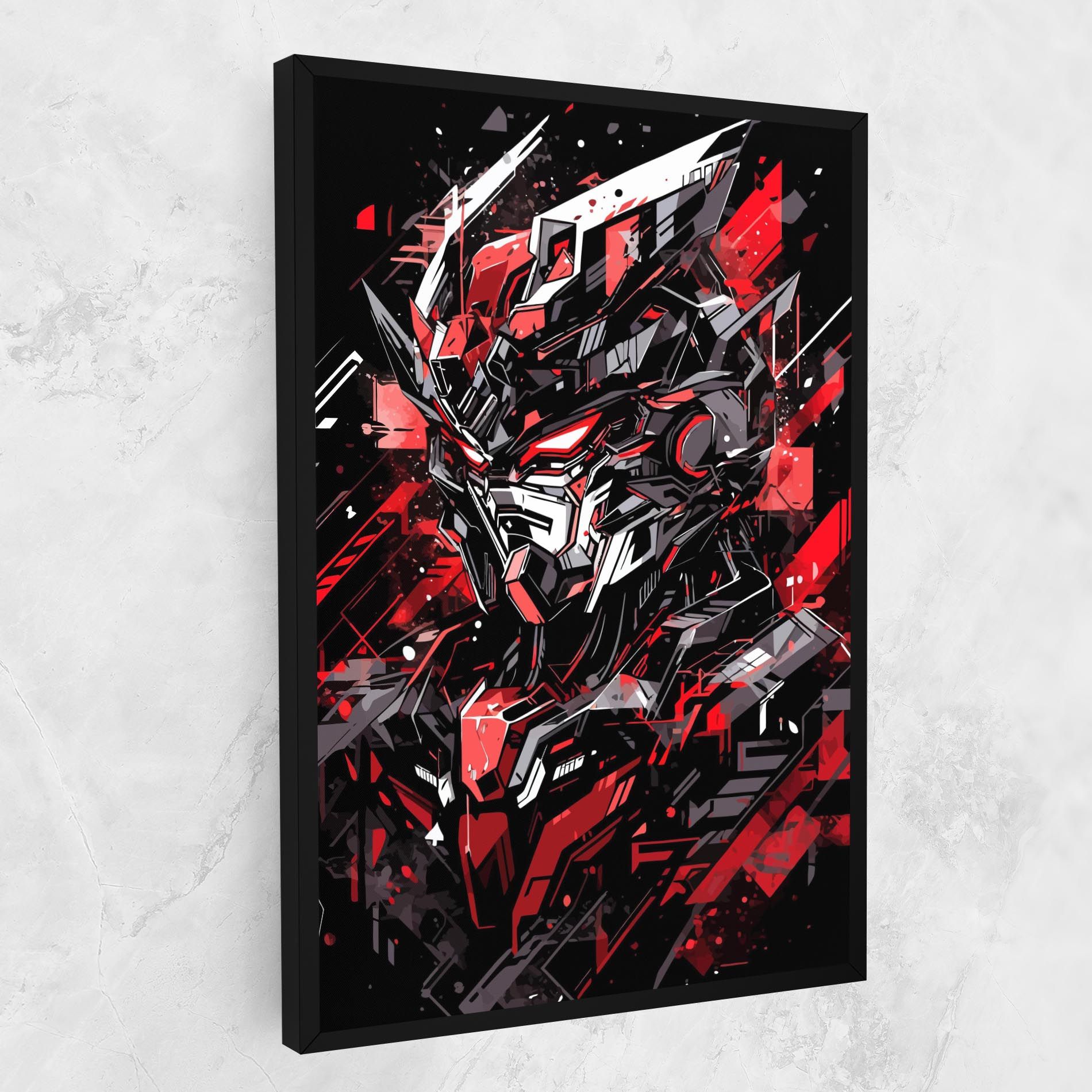 Red Grey Robot mockup 1