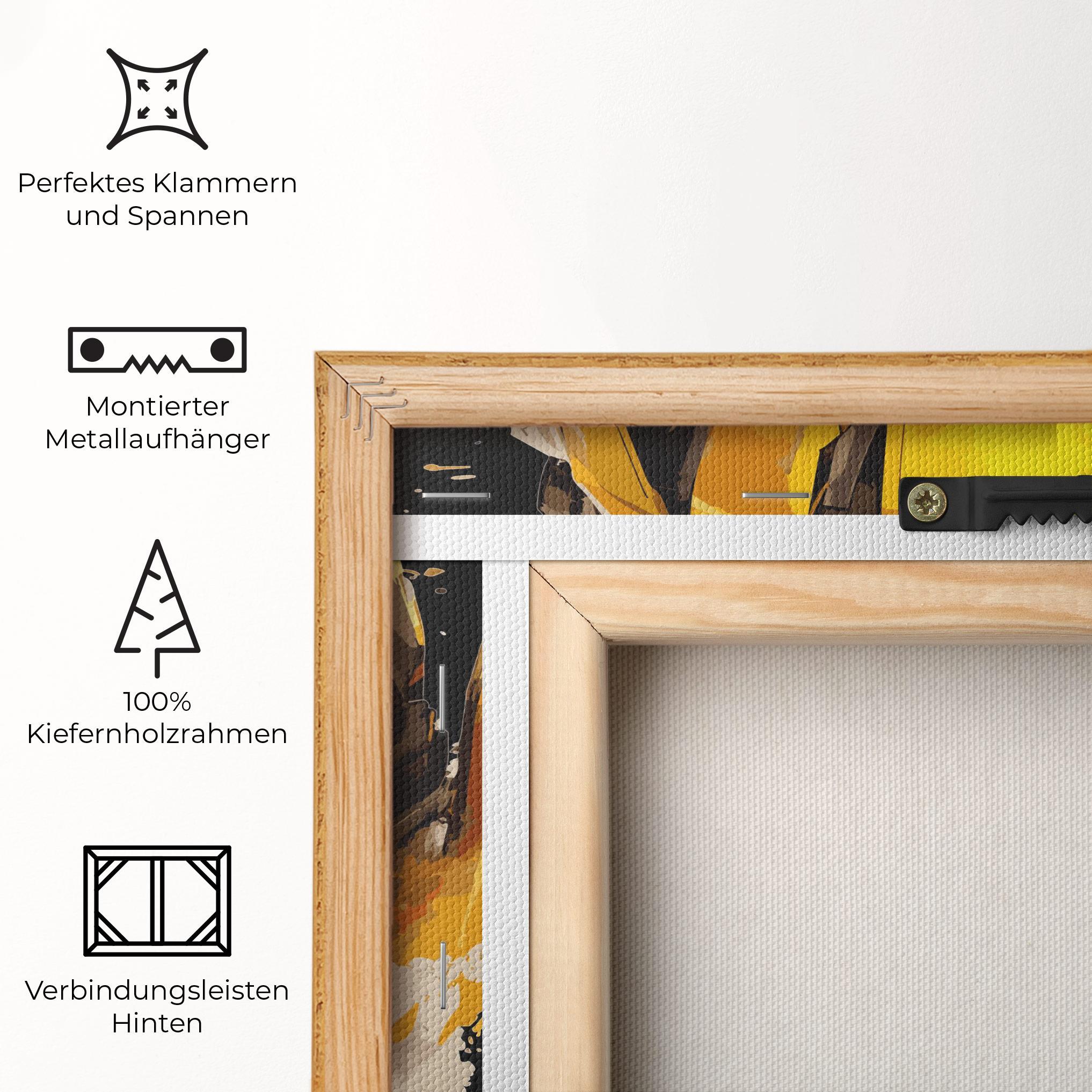 Leinwandbild Bumblebee mockup 5