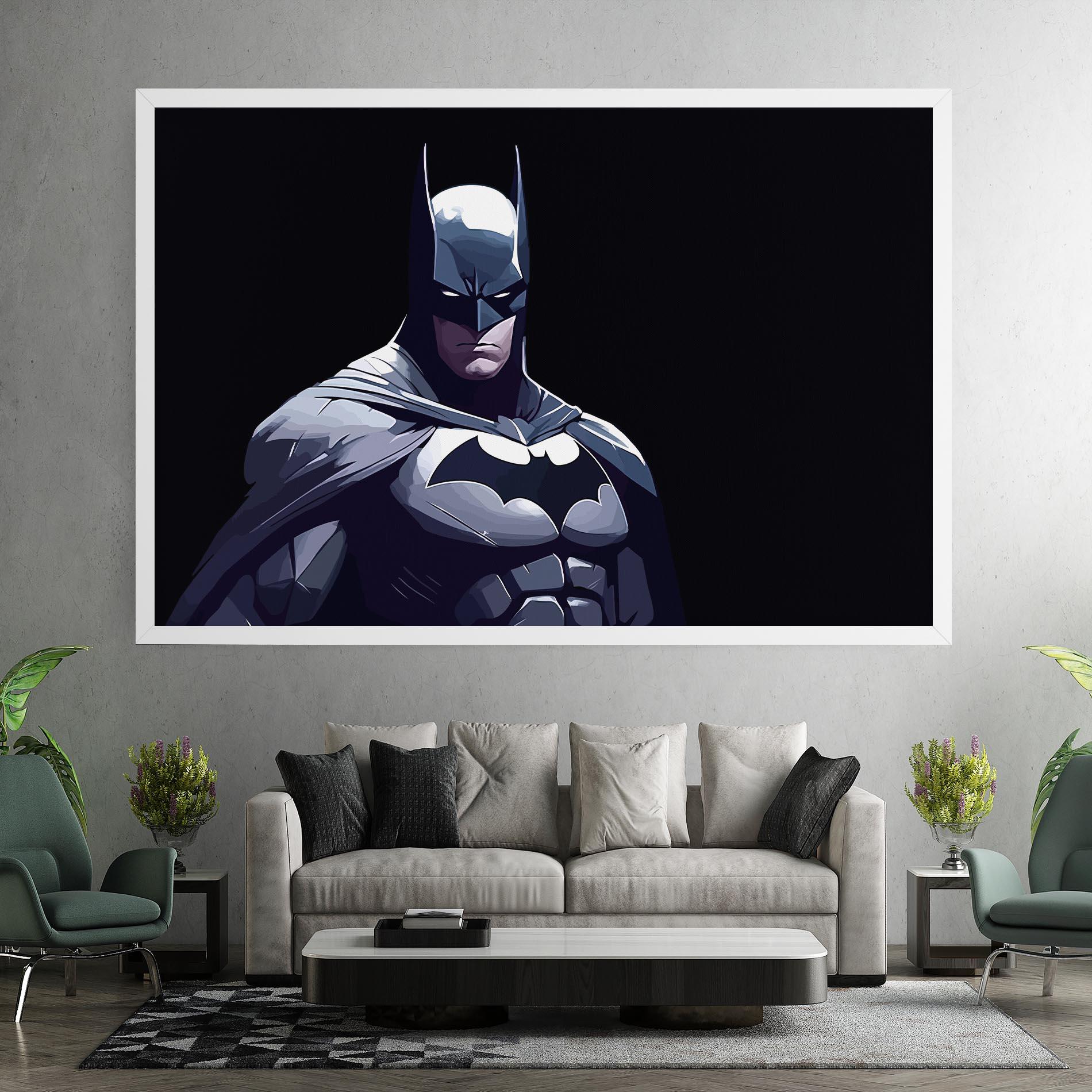 Leinwandbild Batman Art mockup 7