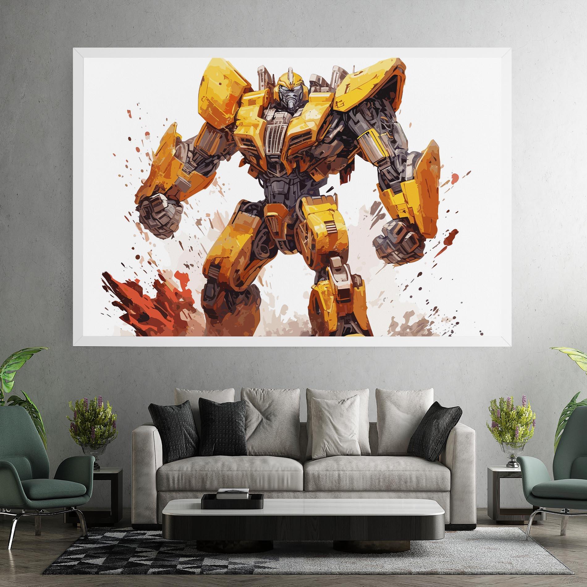 Leinwandbild Battle Machine mockup 7