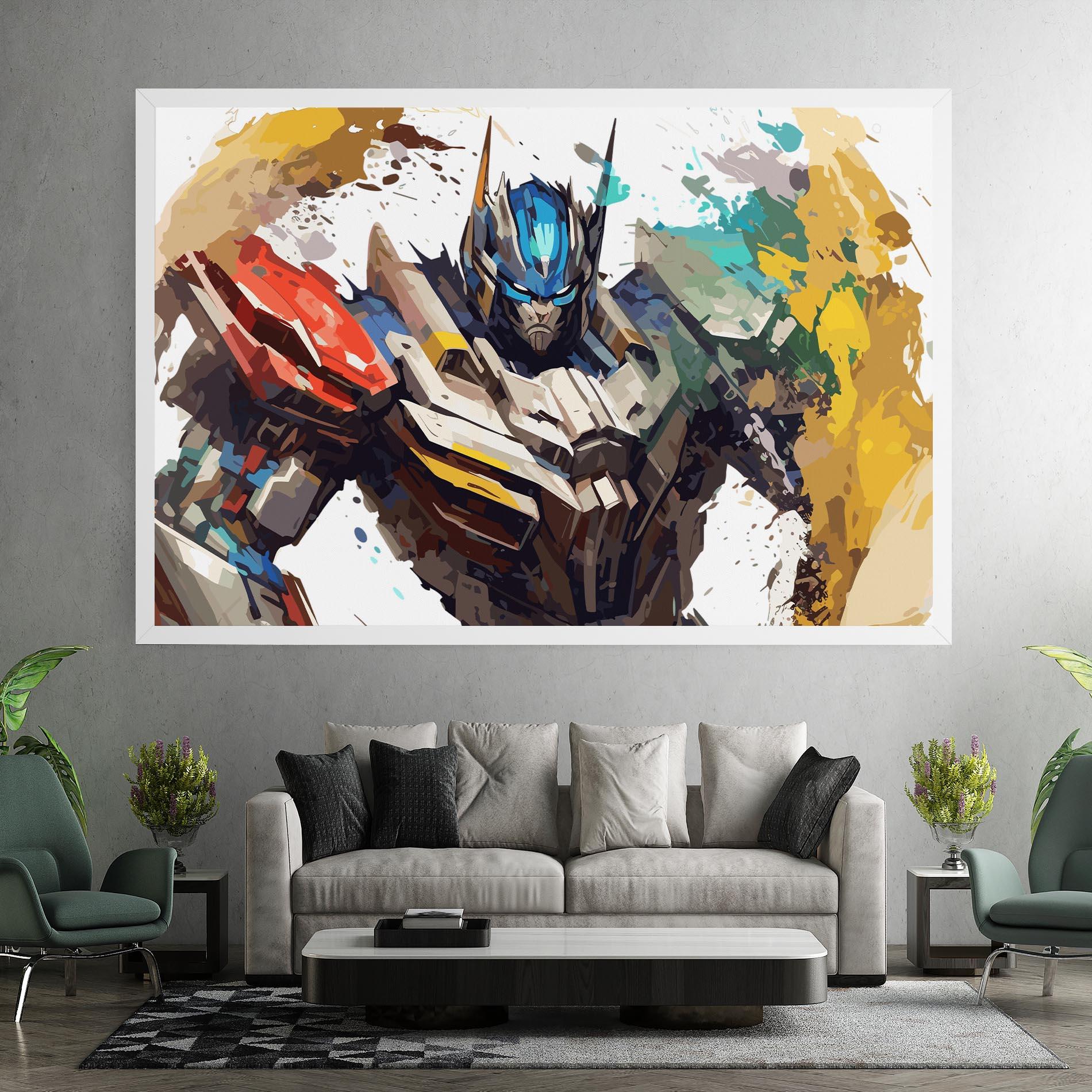 Leinwandbild Transformers Splash mockup 7