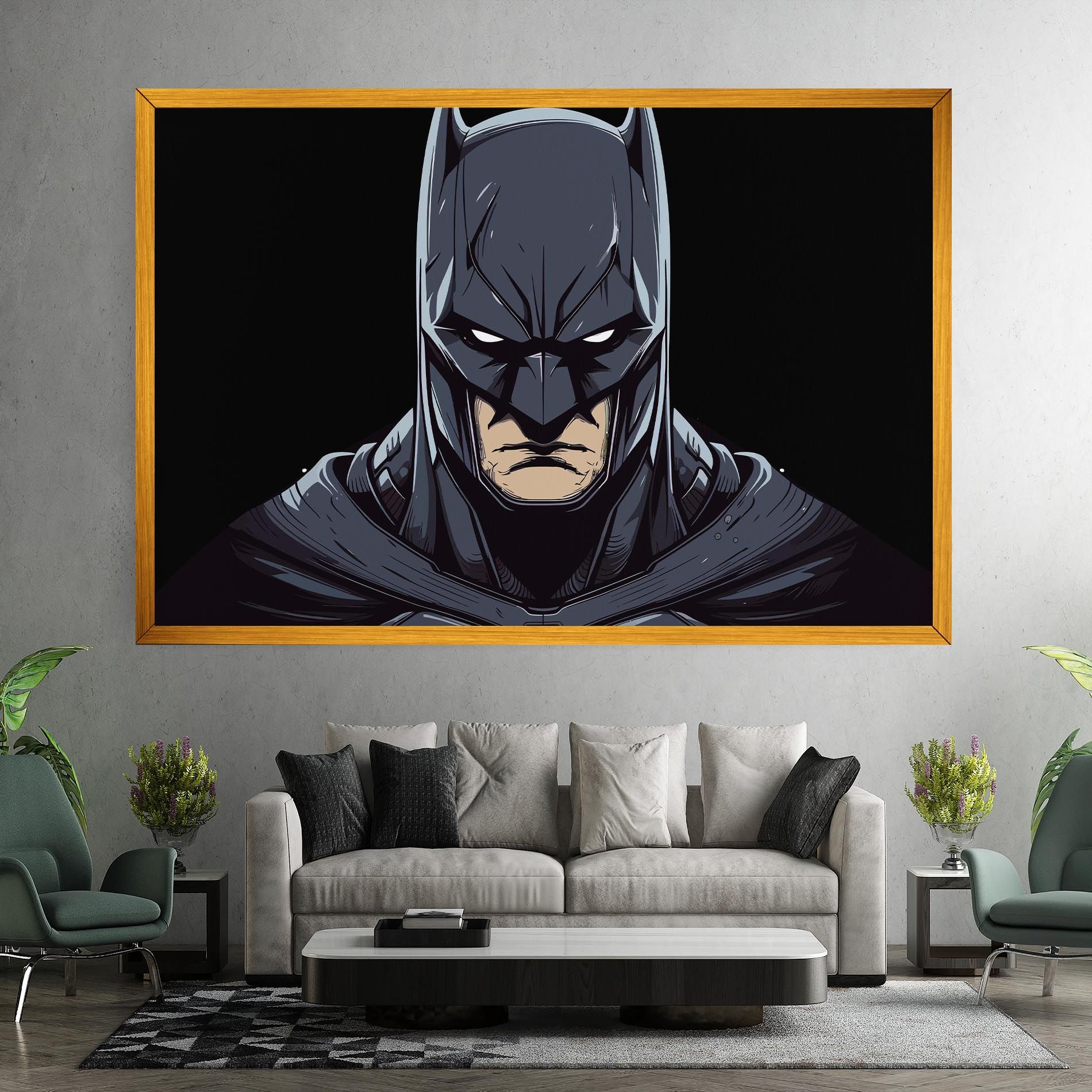 Batman Face mockup 7