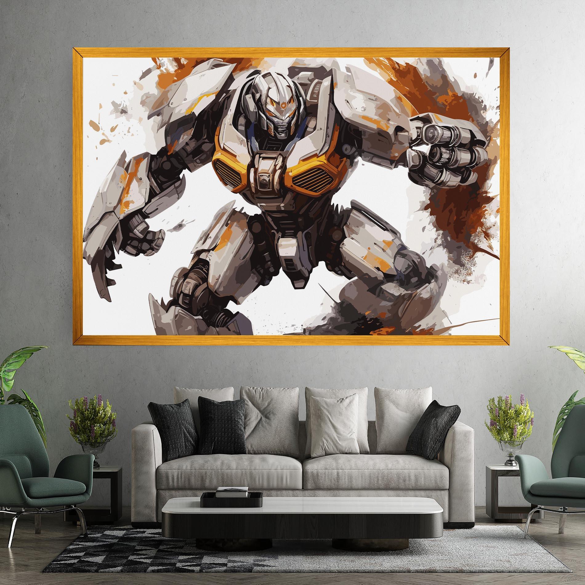 Leinwandbild Transformers Unleash mockup 7