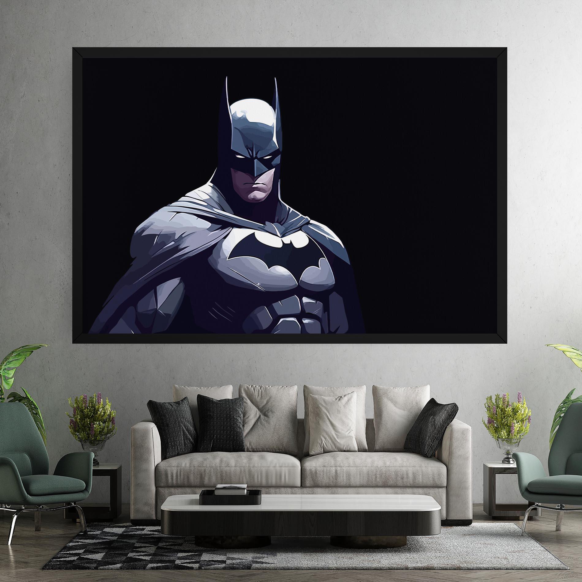 Leinwandbild Batman Art mockup 7