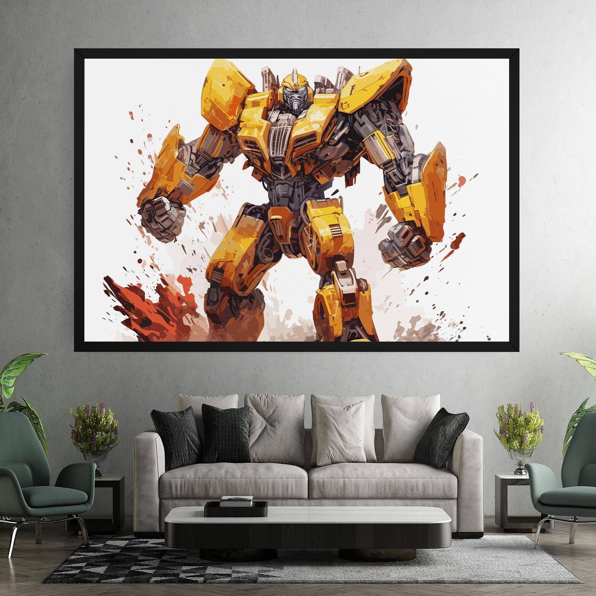 Leinwandbild Battle Machine mockup 7