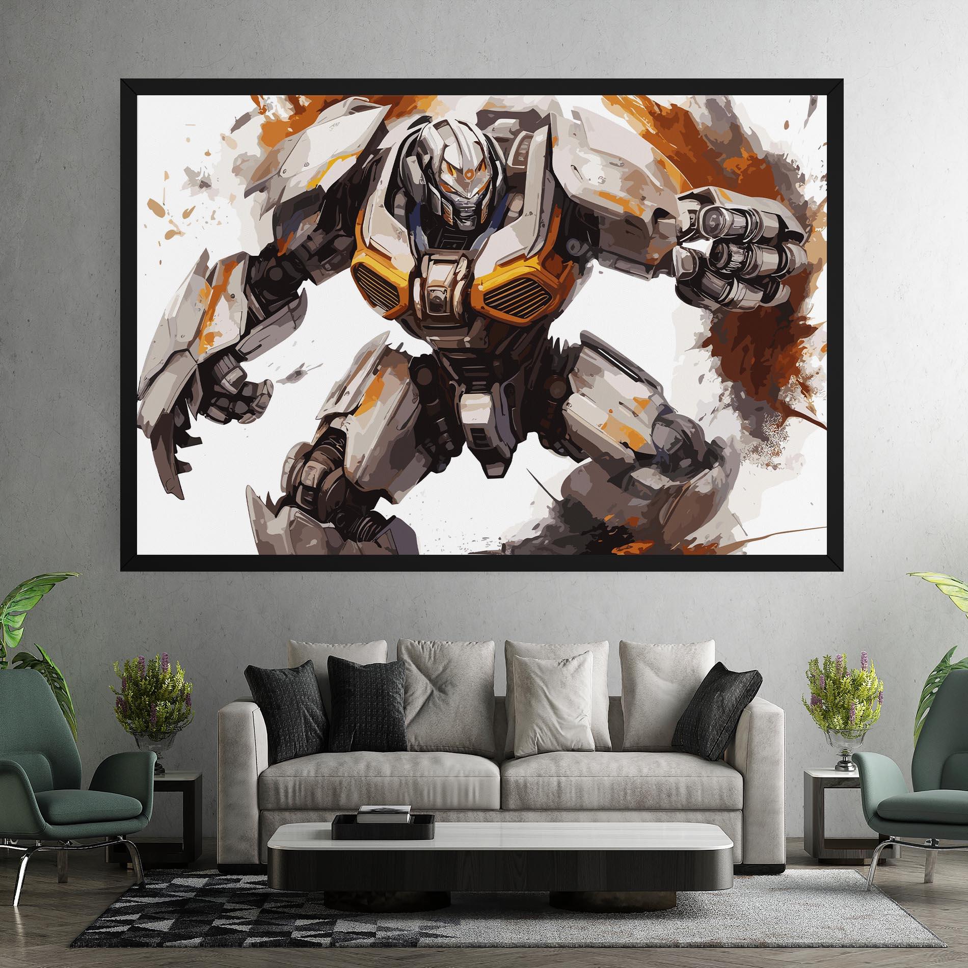 Leinwandbild Transformers Unleash mockup 7