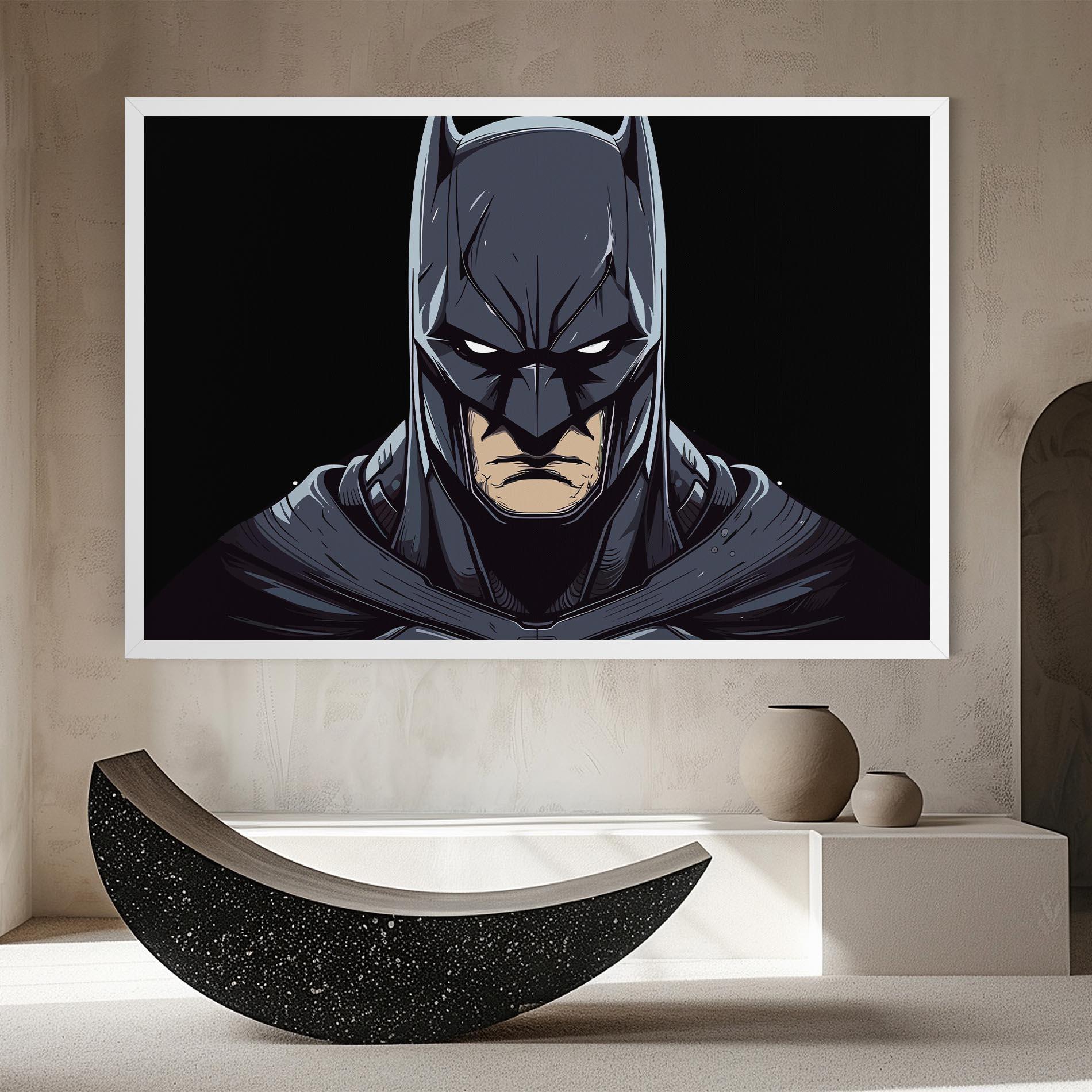 Leinwandbild Batman Face mockup 8