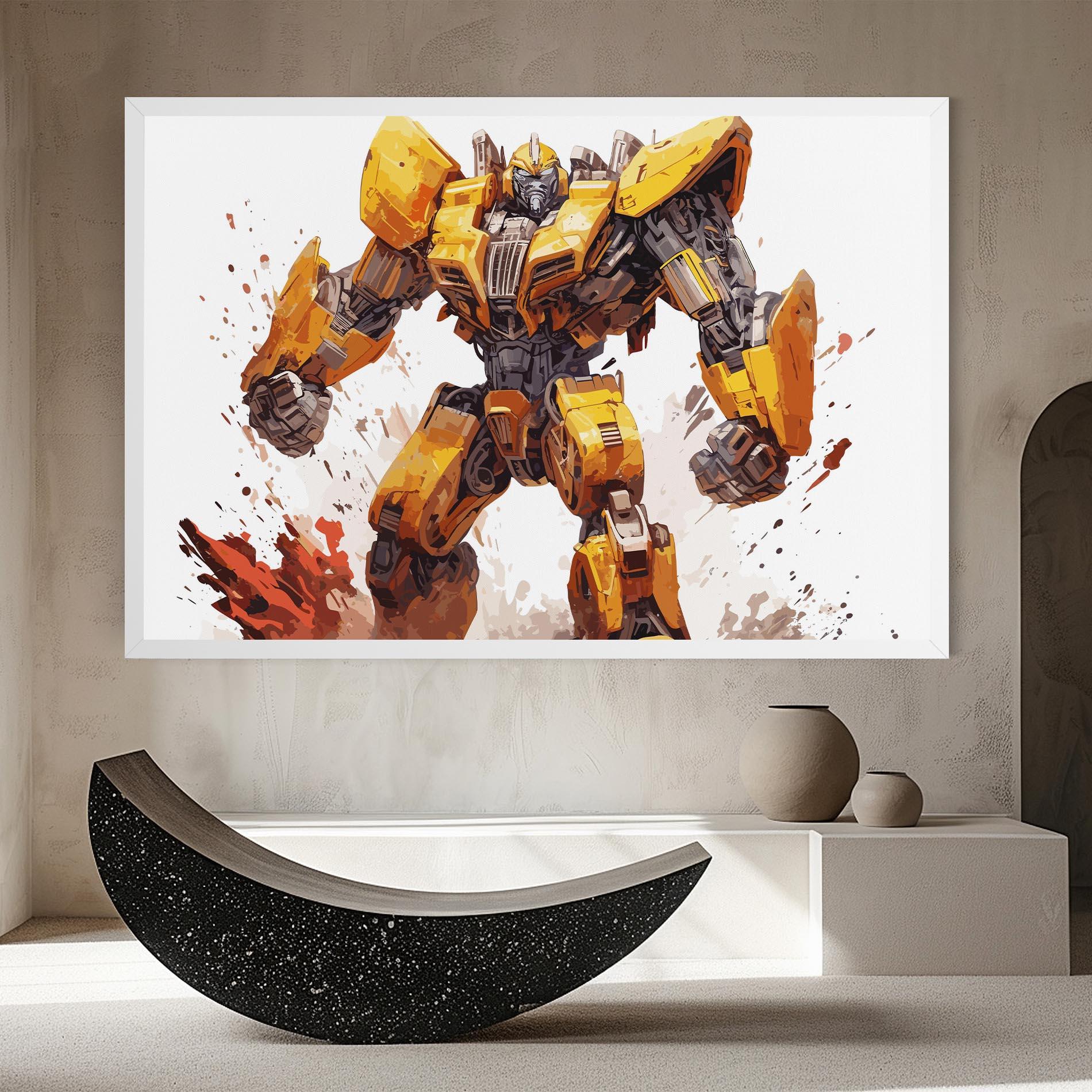 Leinwandbild Battle Machine mockup 8