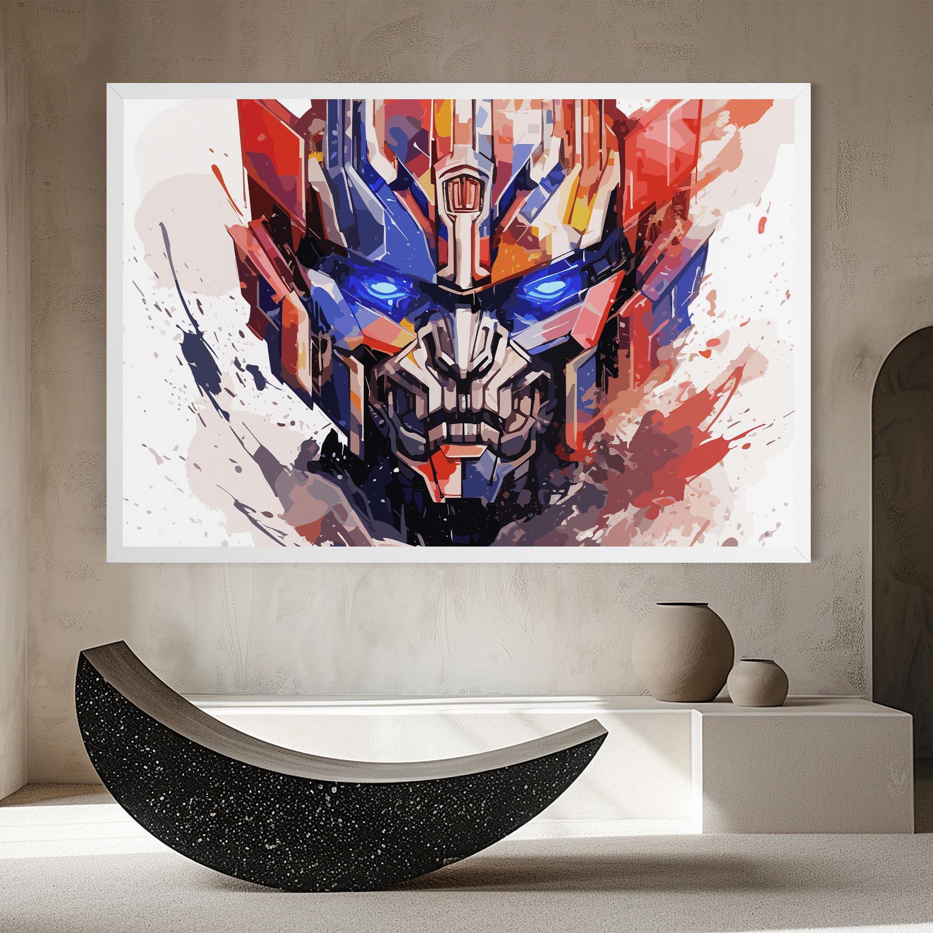 Leinwandbild Optimus Prime Art mockup 8