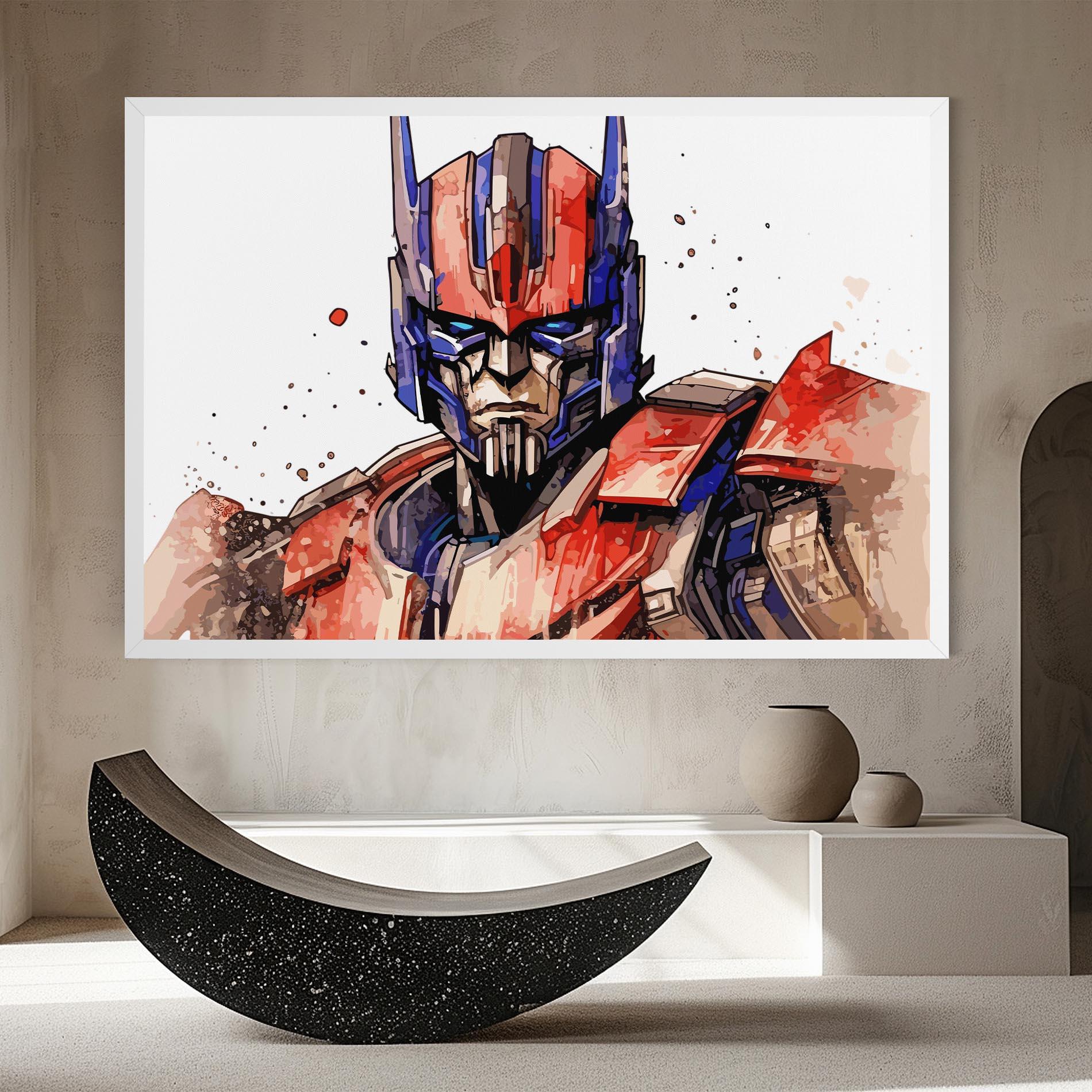 Leinwandbild Optimus Prime mockup 8