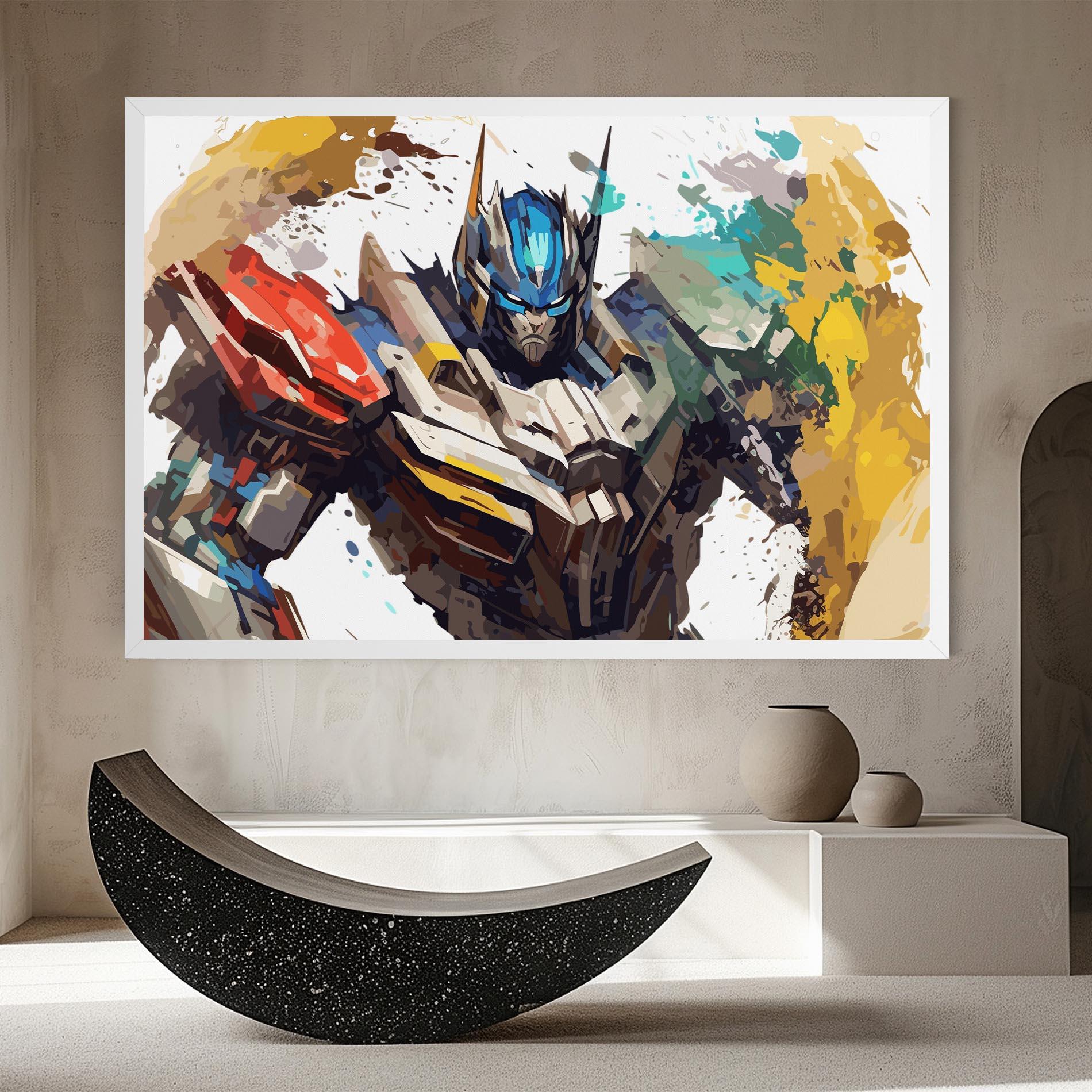 Leinwandbild Transformers Splash mockup 8