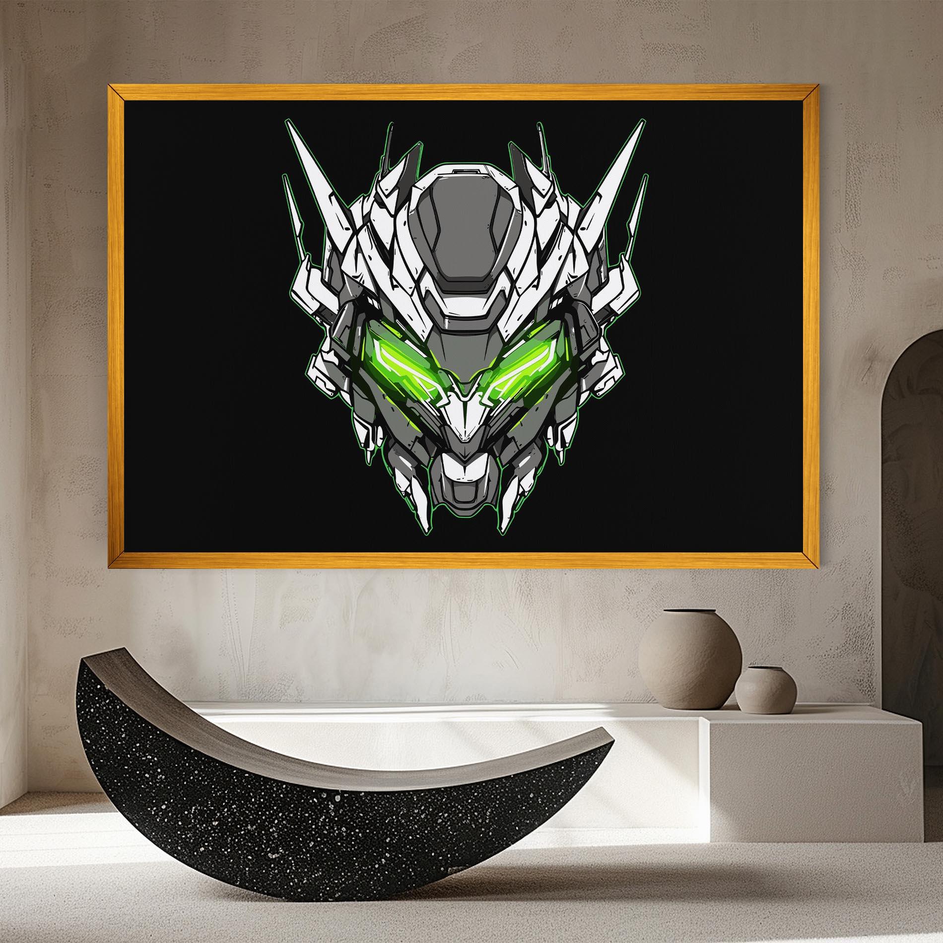 Leinwandbild Neon Transformer mockup 8