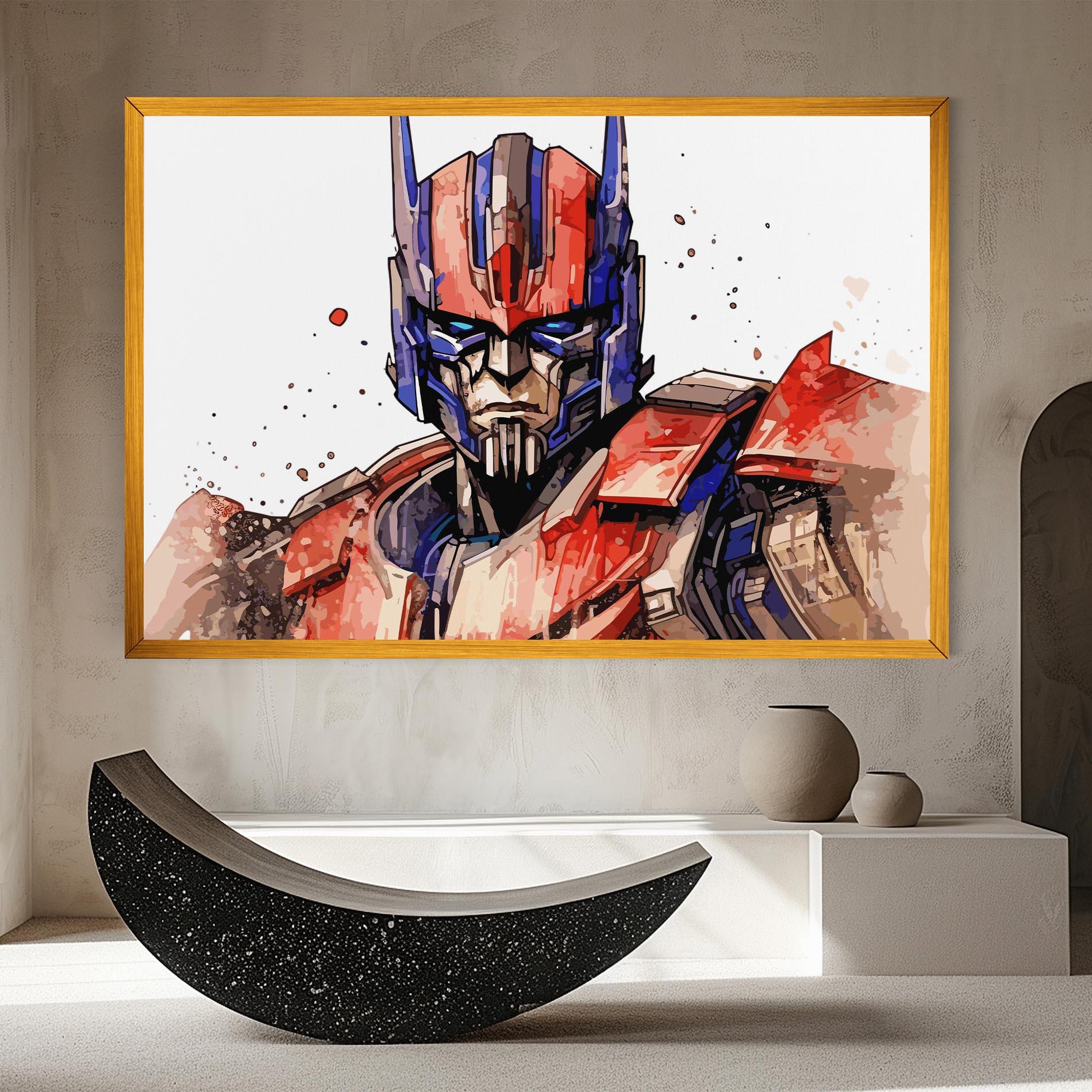 Leinwandbild Optimus Prime mockup 8