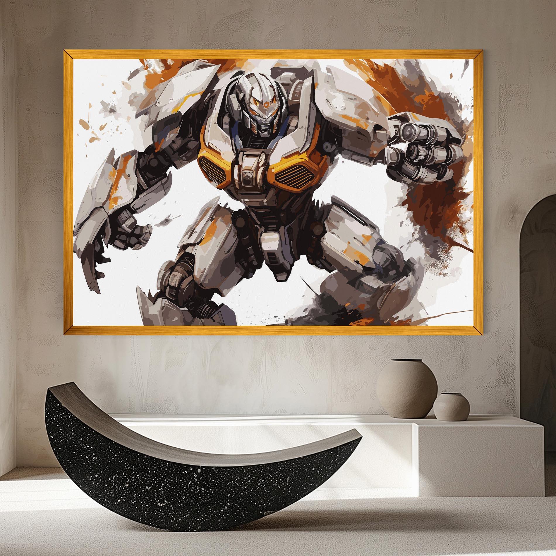 Leinwandbild Transformers Unleash mockup 8
