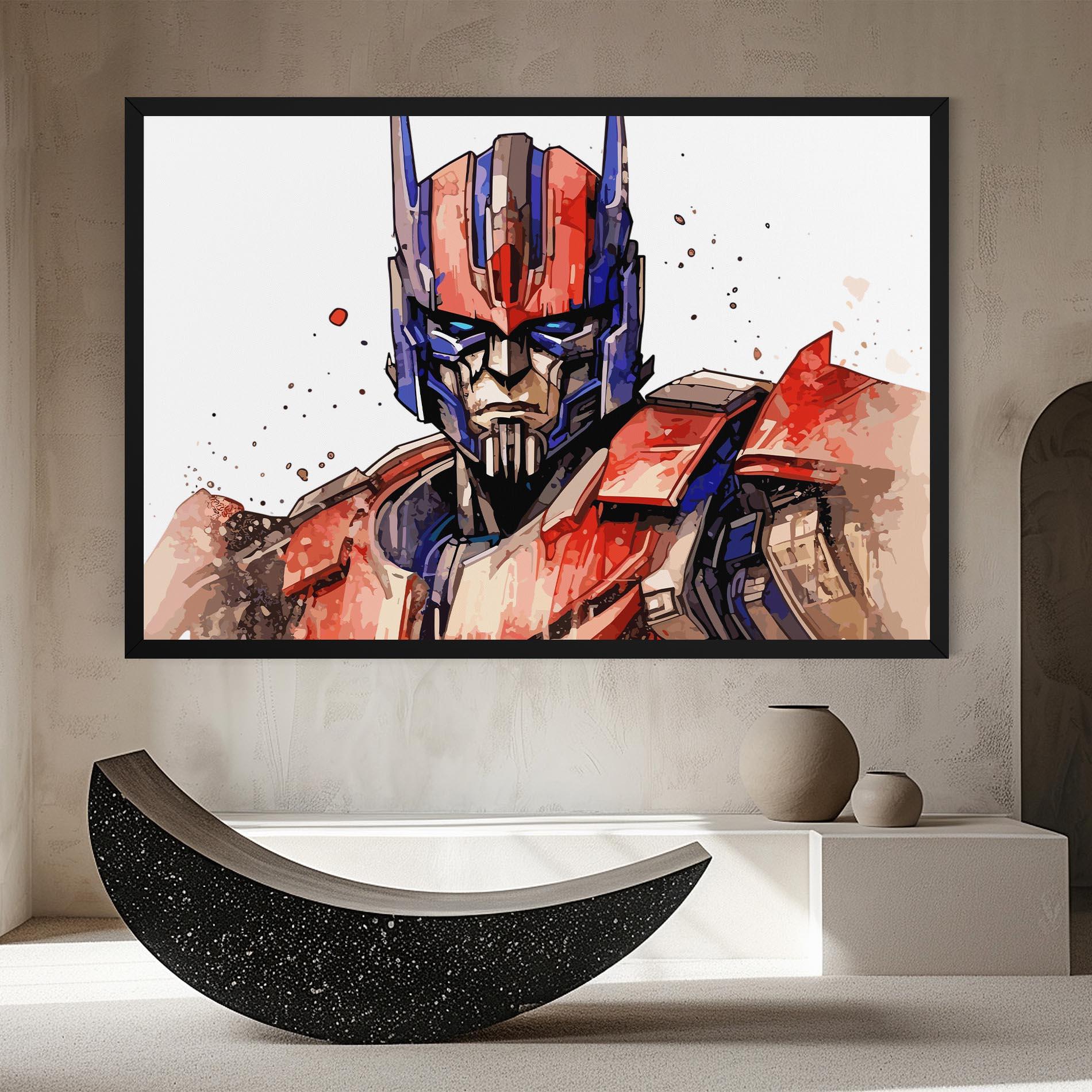 Leinwandbild Optimus Prime mockup 8