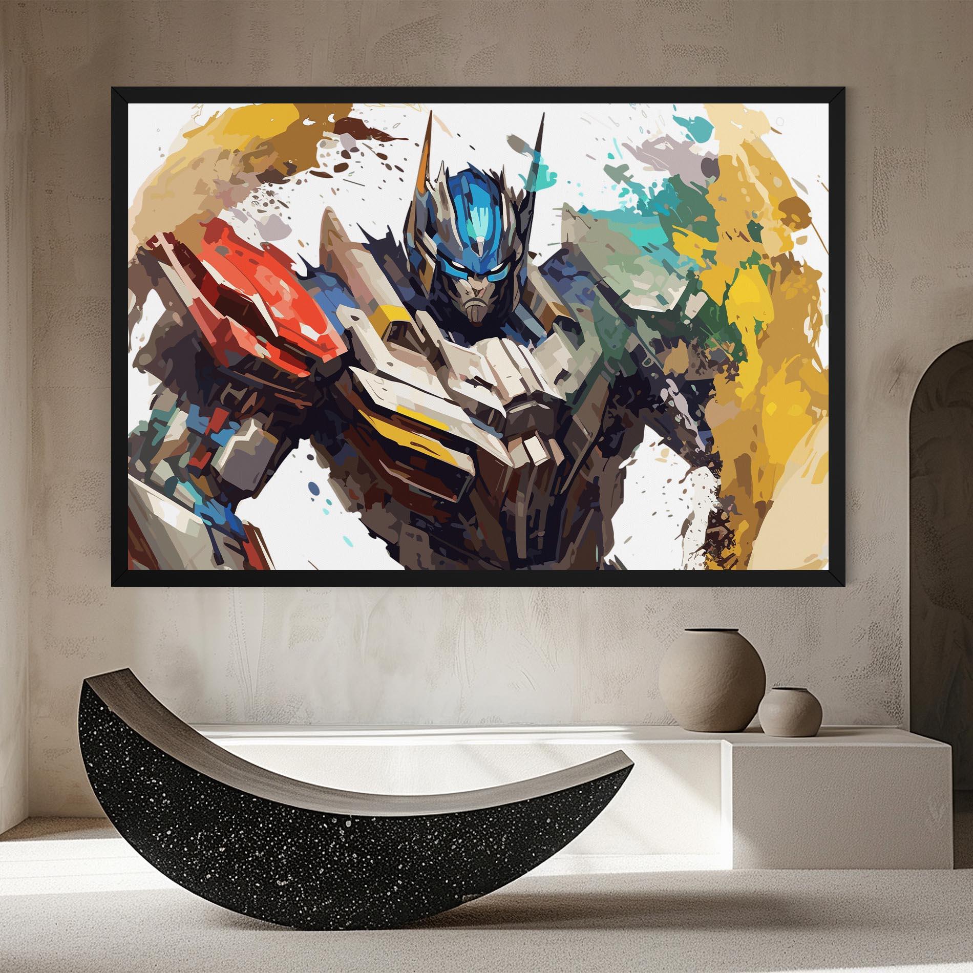 Leinwandbild Transformers Splash mockup 8