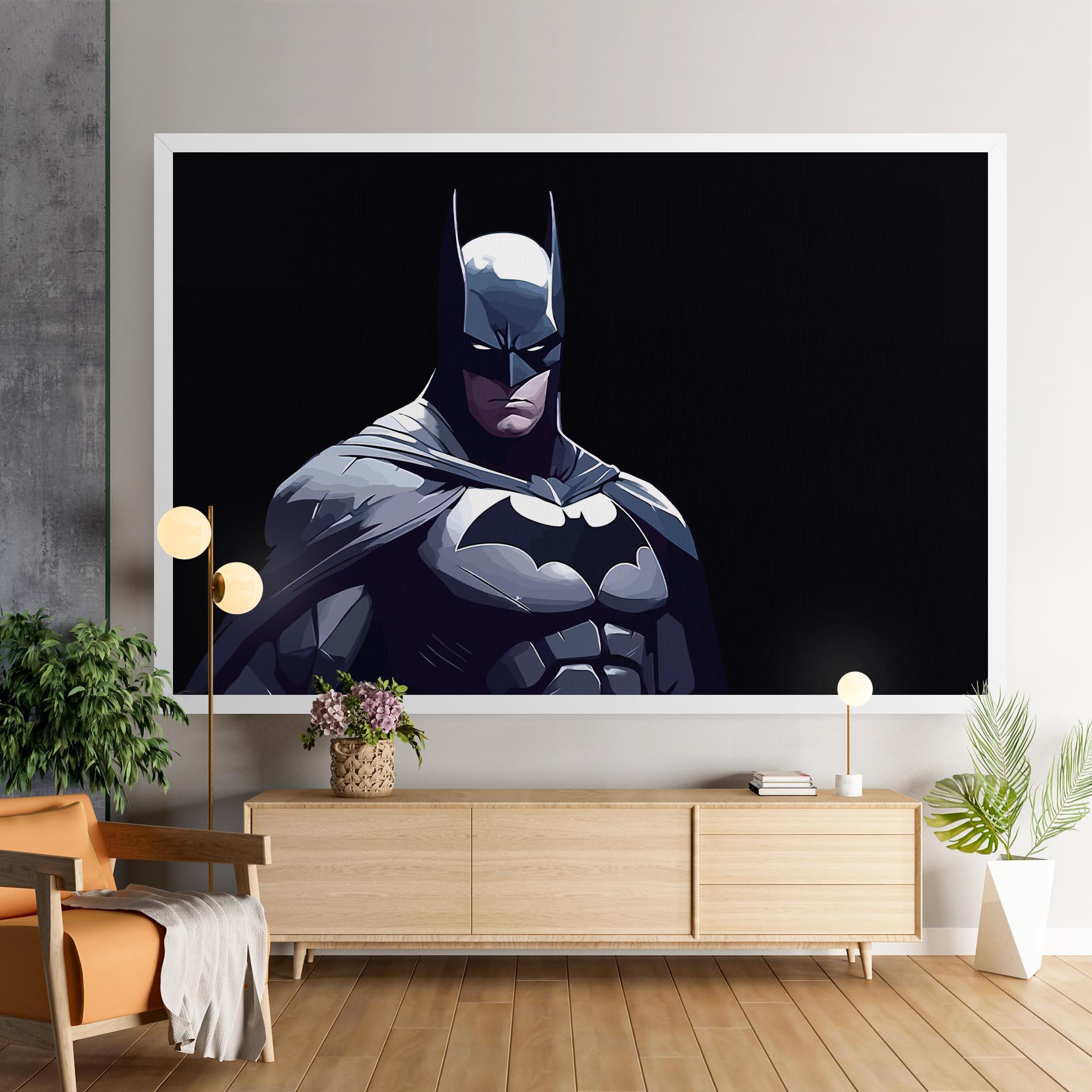 Leinwandbild Batman Art mockup 9