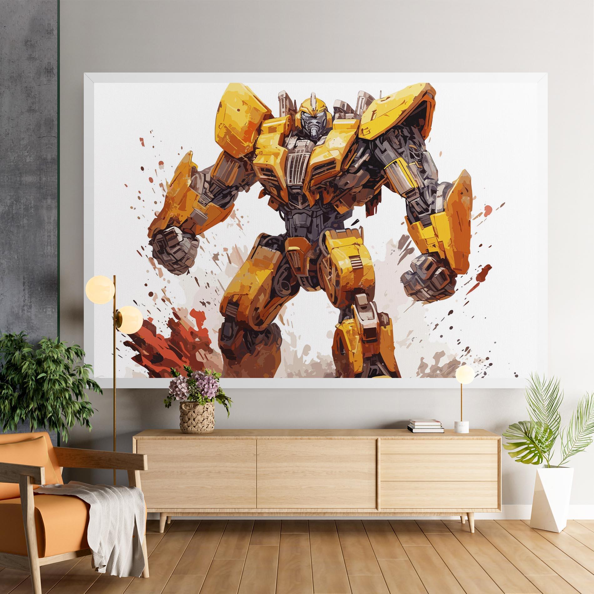 Leinwandbild Battle Machine mockup 9