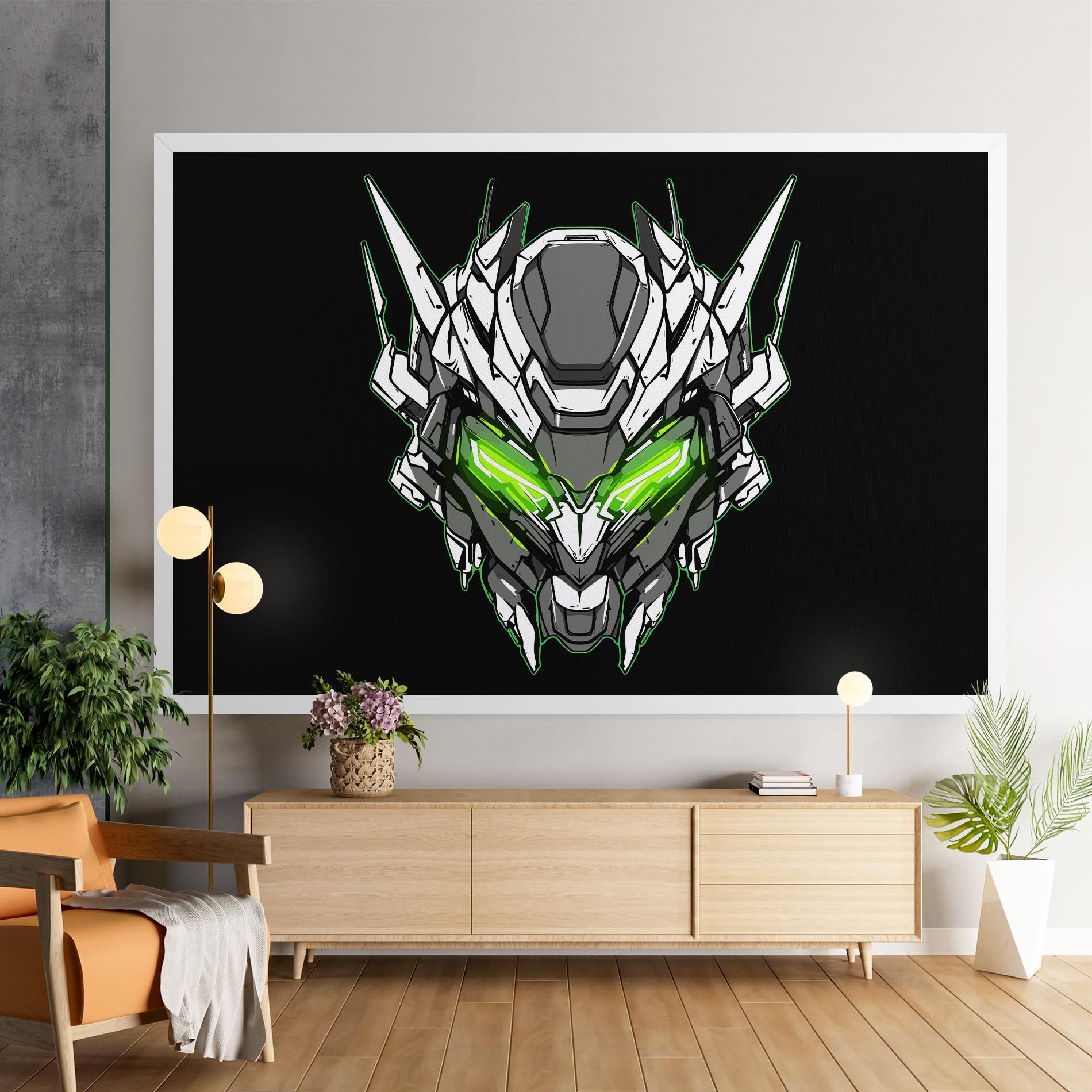 Neon Transformer mockup 9
