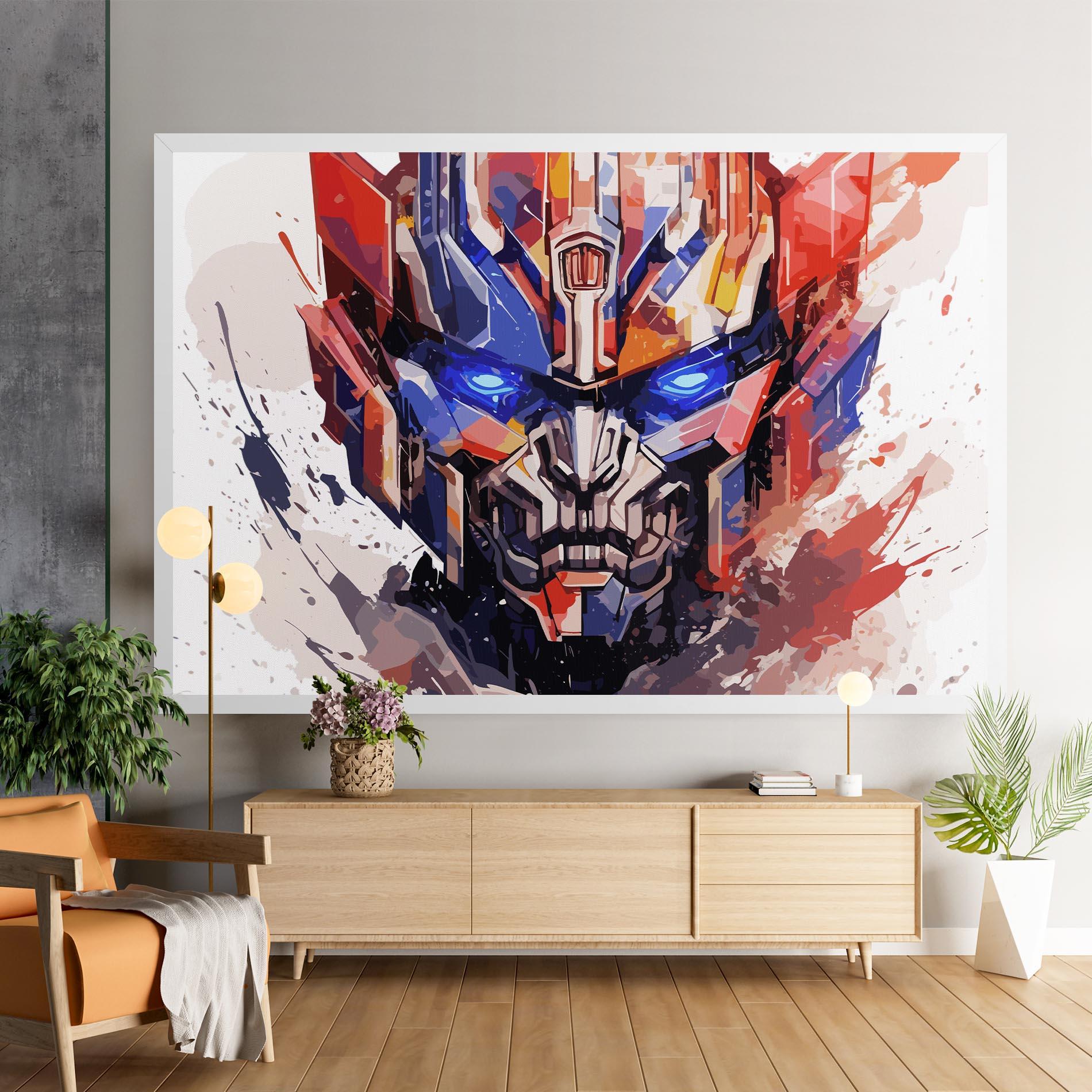 Leinwandbild Optimus Prime Art mockup 9
