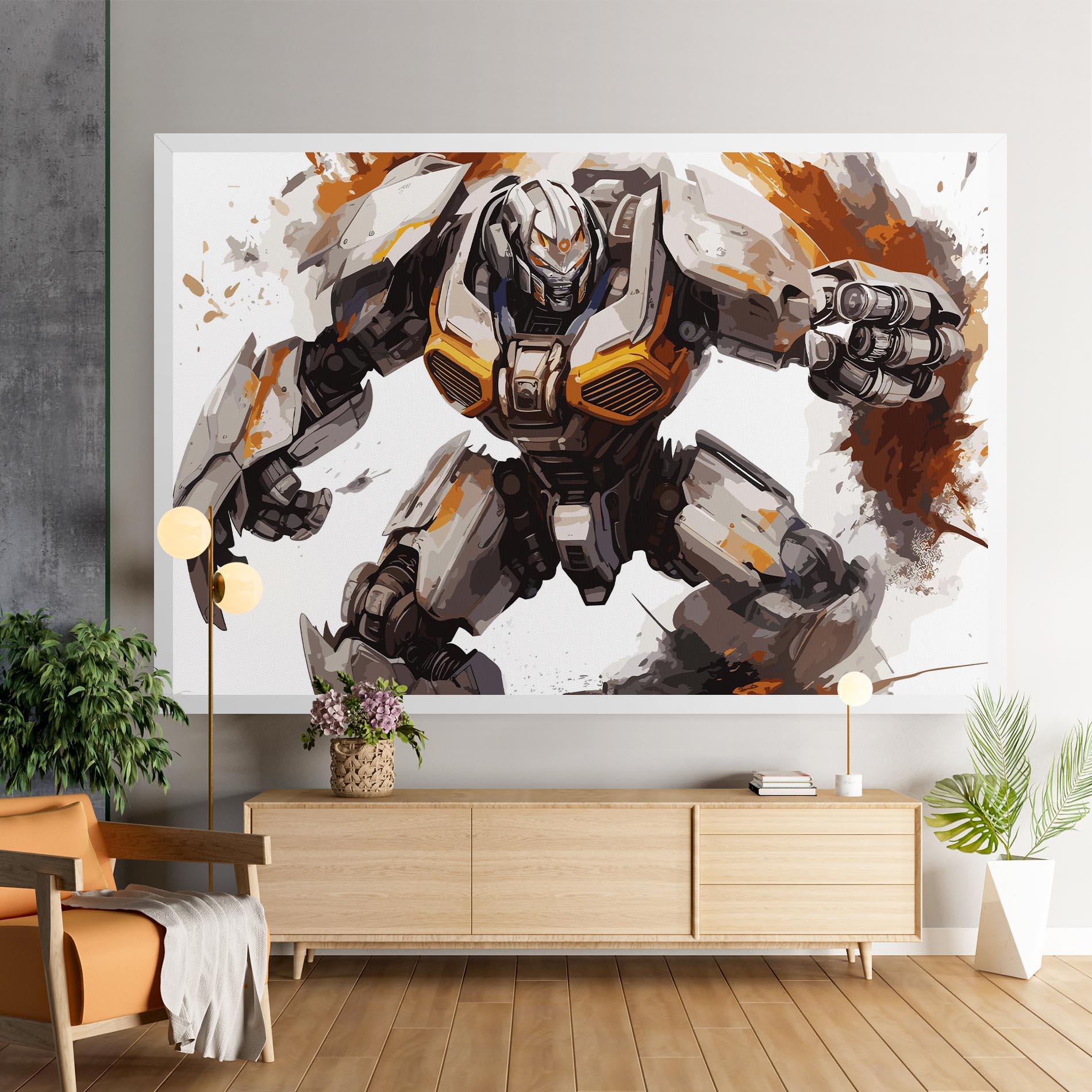 Leinwandbild Transformers Unleash mockup 9