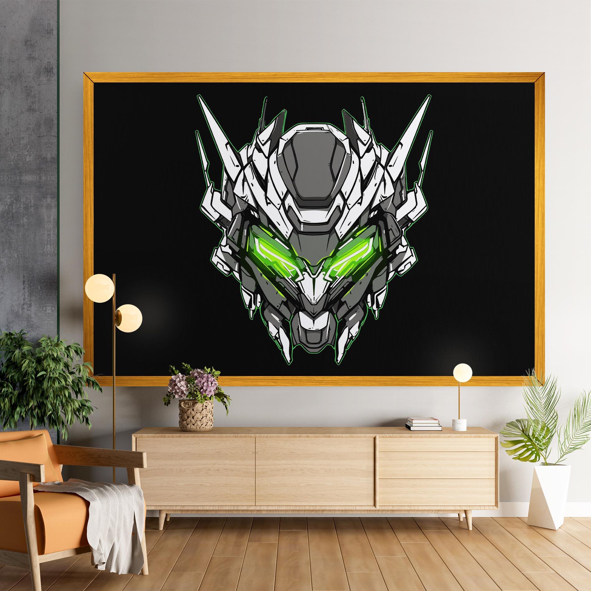 Leinwandbild Neon Transformer mockup 9