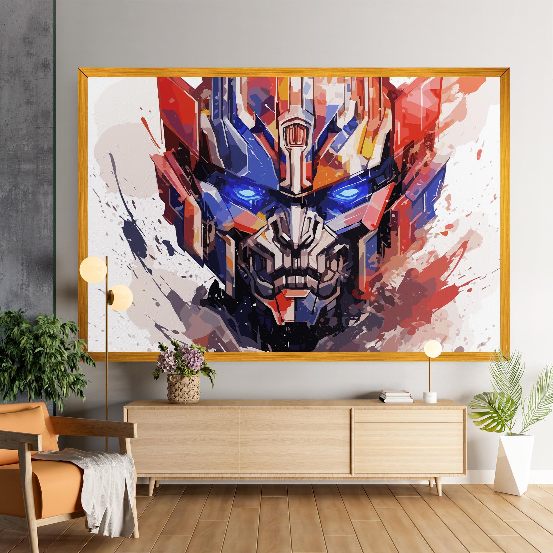 Leinwandbild Optimus Prime Art mockup 9