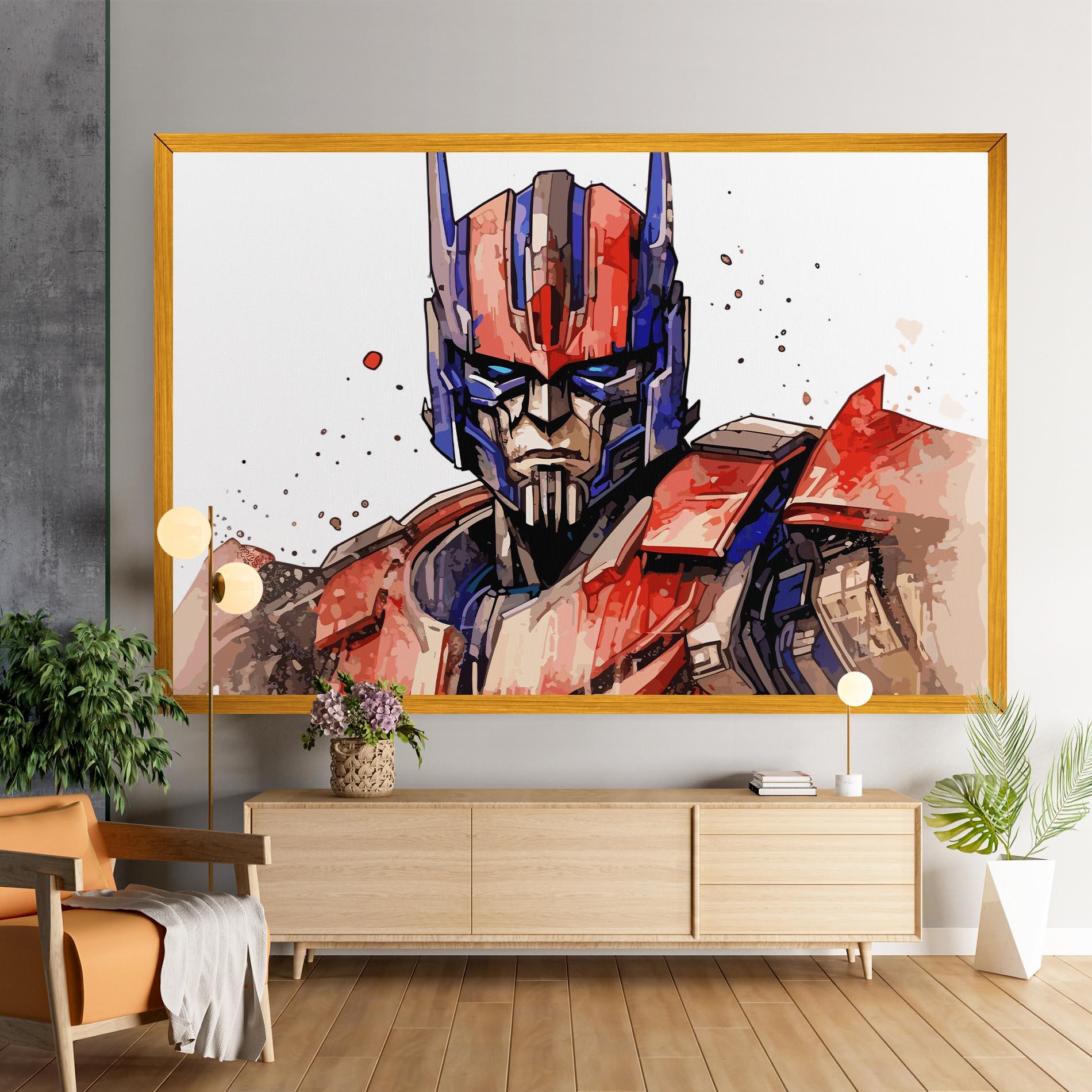 Leinwandbild Optimus Prime mockup 9