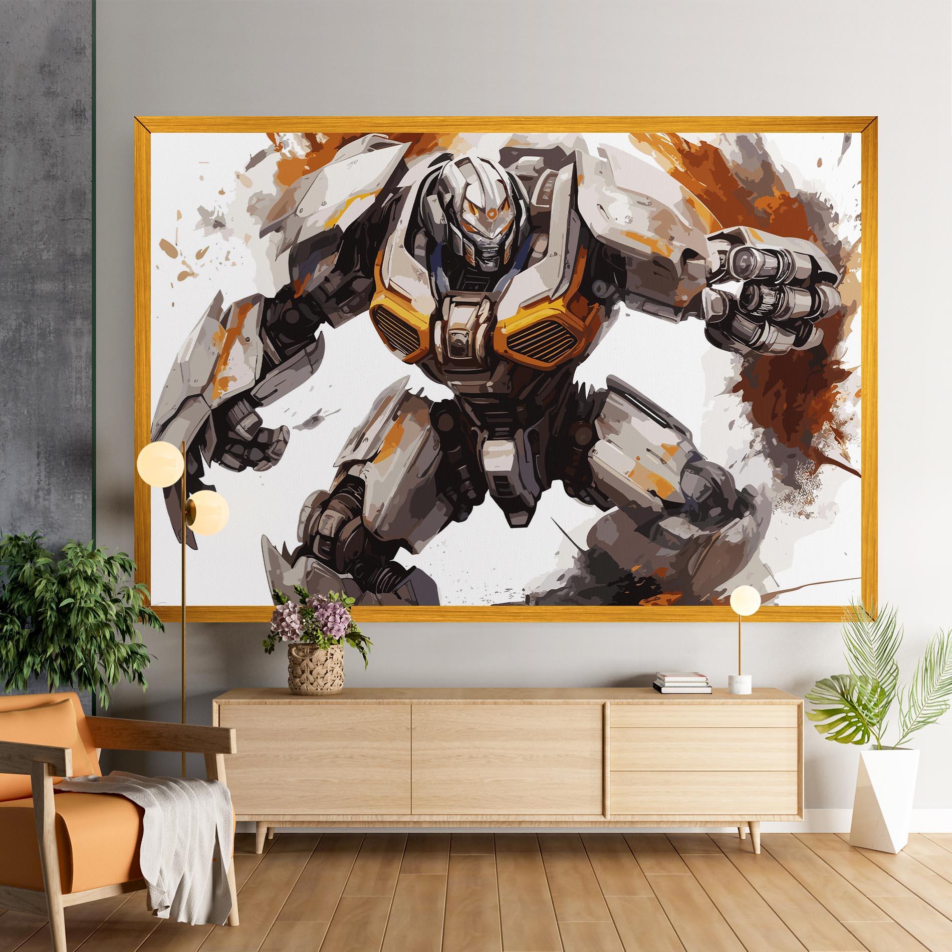 Leinwandbild Transformers Unleash mockup 9
