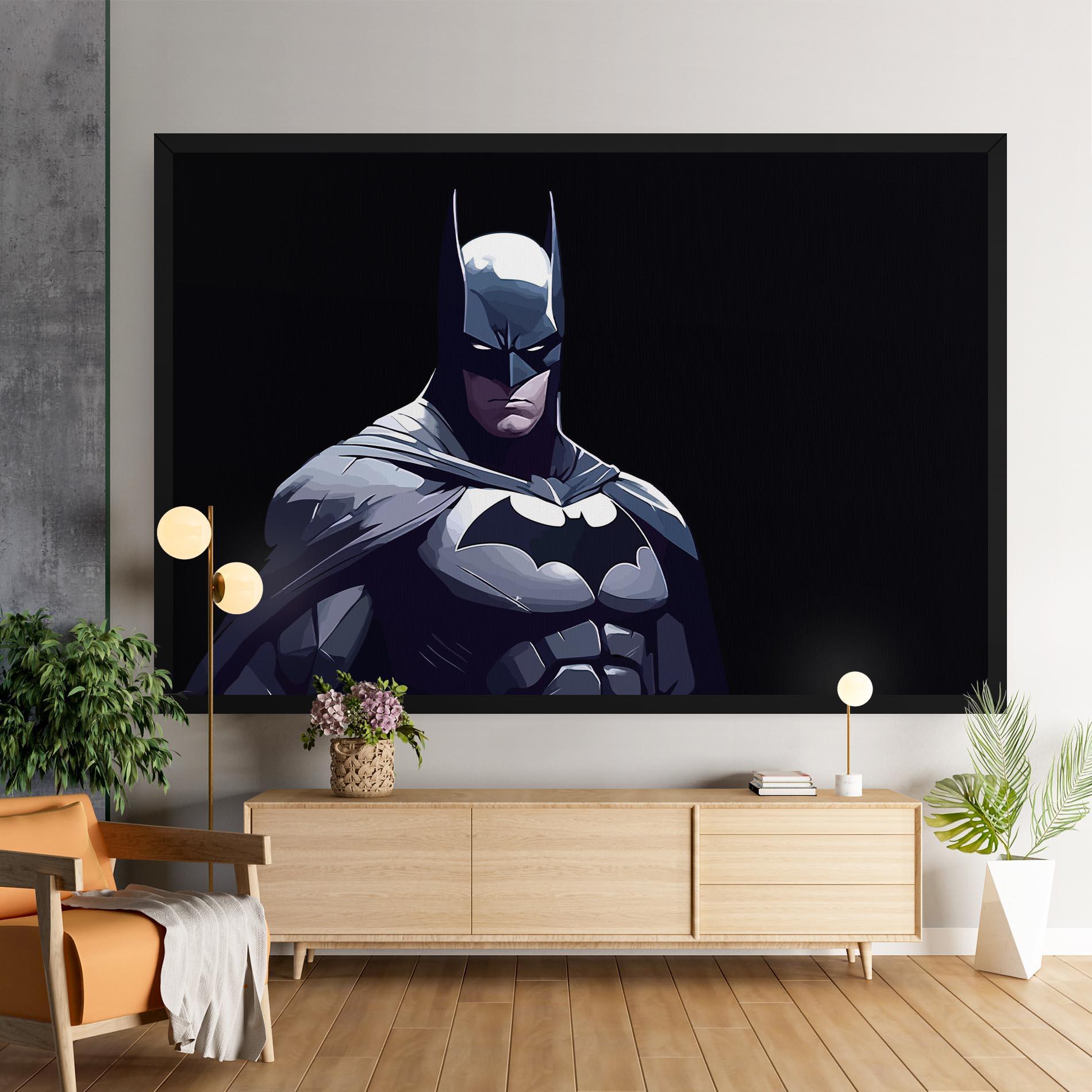 Leinwandbild Batman Art mockup 9